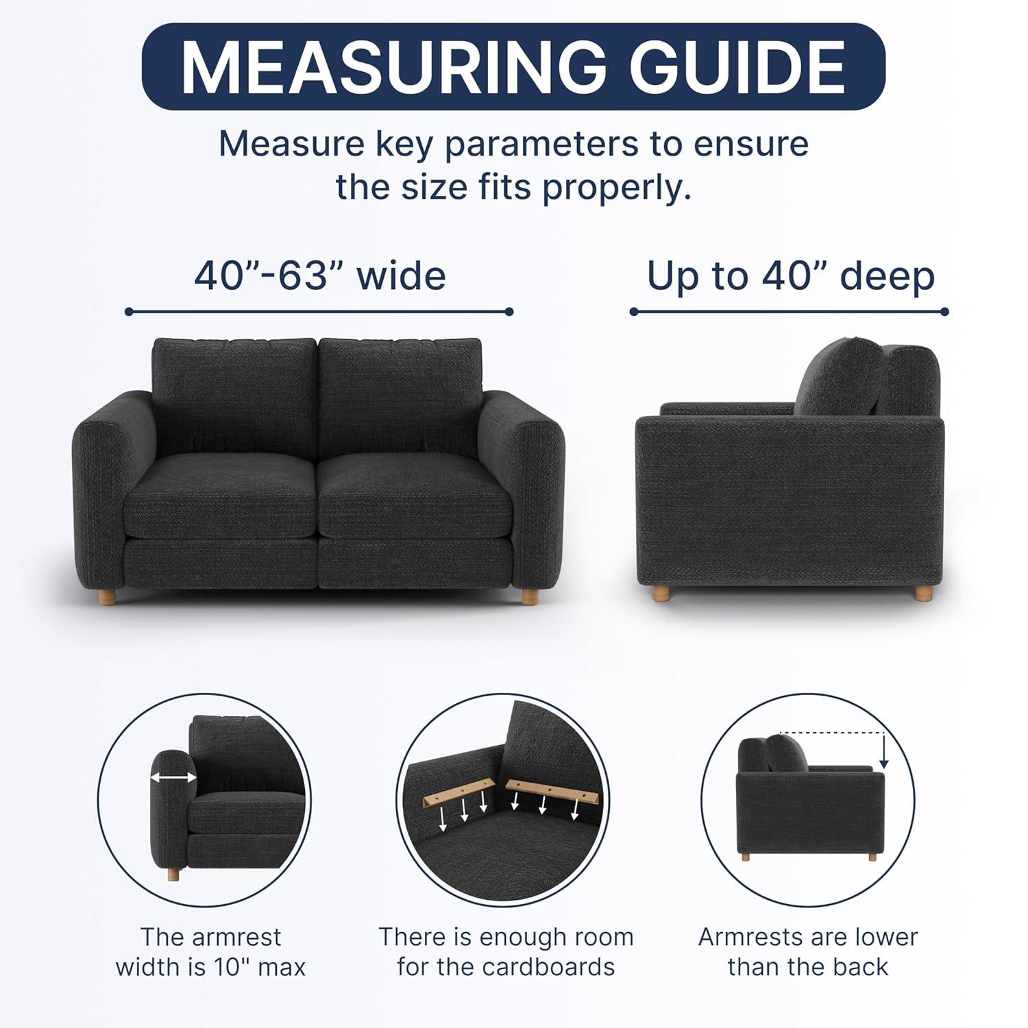 Stretchy Slipcover for Armchair- Premium Quality & Style - Jacquard Collection