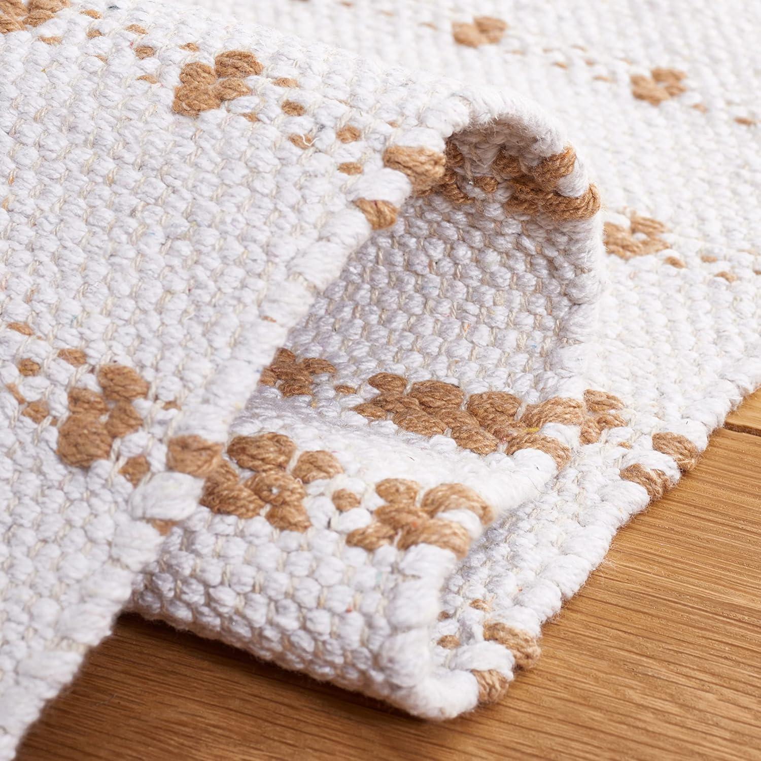 Montauk MTK714 Hand Woven, Flat Weave Indoor Accent Rug - Beige/Ivory - 3'x5' - Safavieh