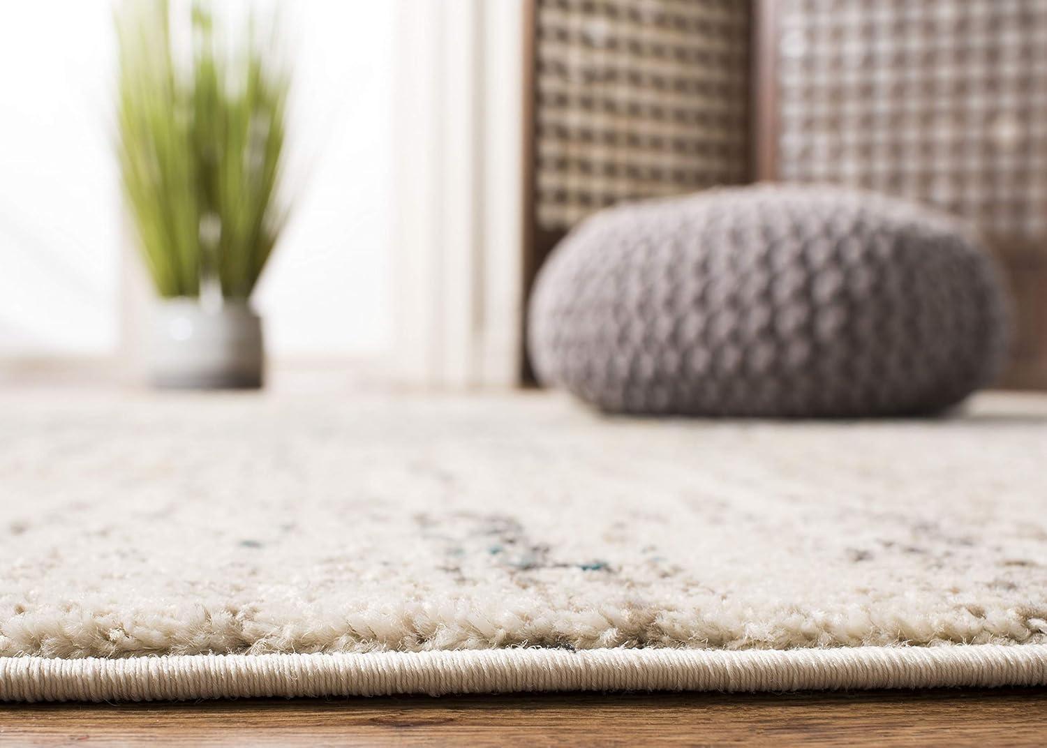 Monaco MNC209 Power Loomed Indoor Area Rug - Grey/Multi - 6'7"x9'2" - Safavieh.