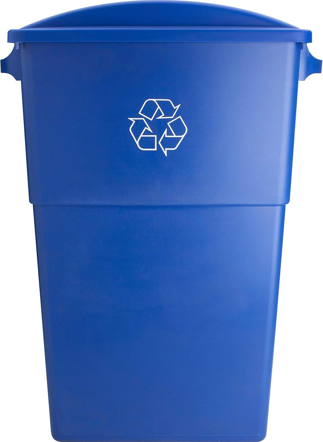 Genuine Joe Plastic Open Recycling Bin - 23 Gallons
