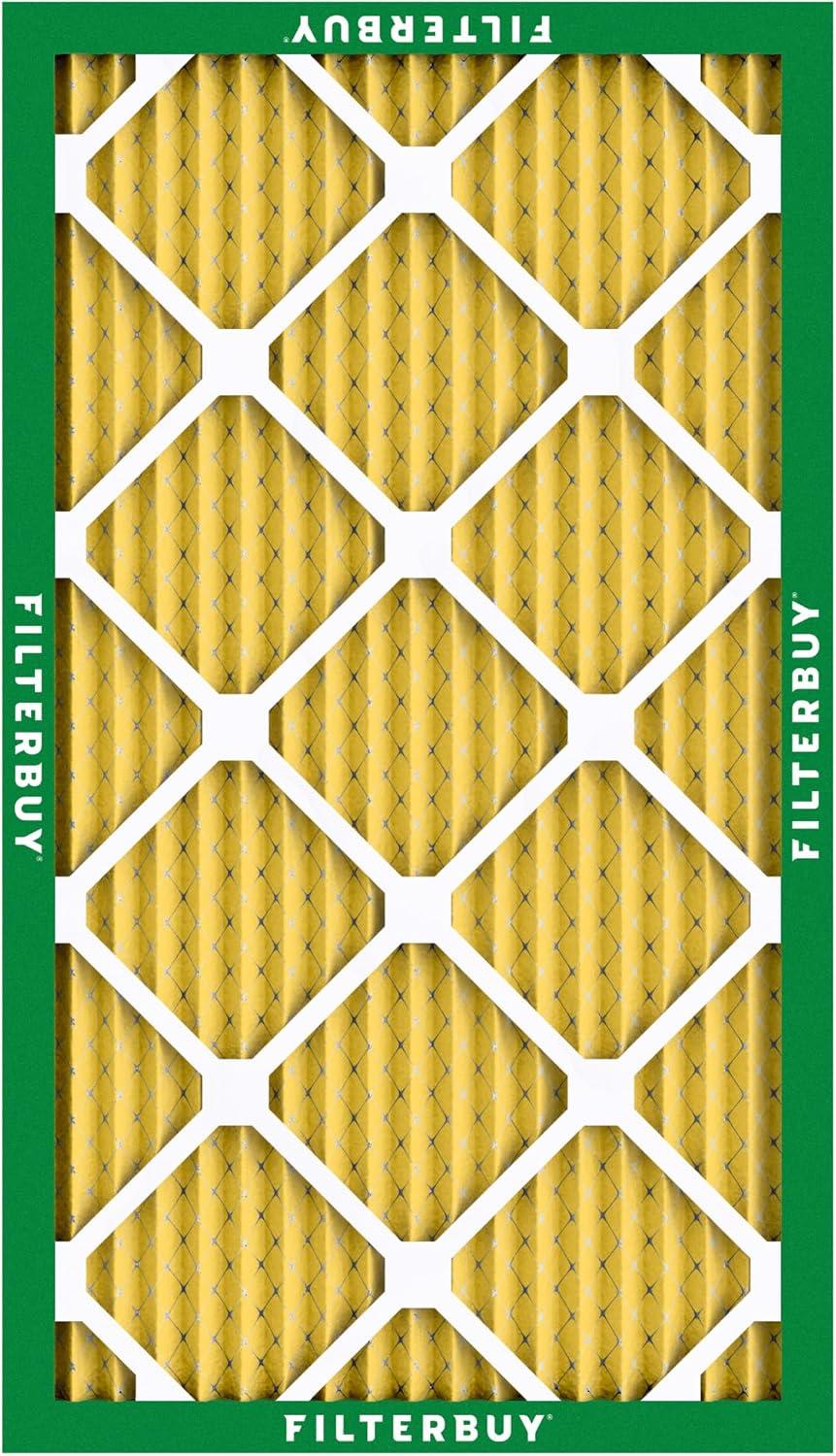 Filterbuy Filterbuy 13x21.5x1 Air Filter MERV 11, Pleated HVAC AC Furnace Filters Replacement (Set of 2)