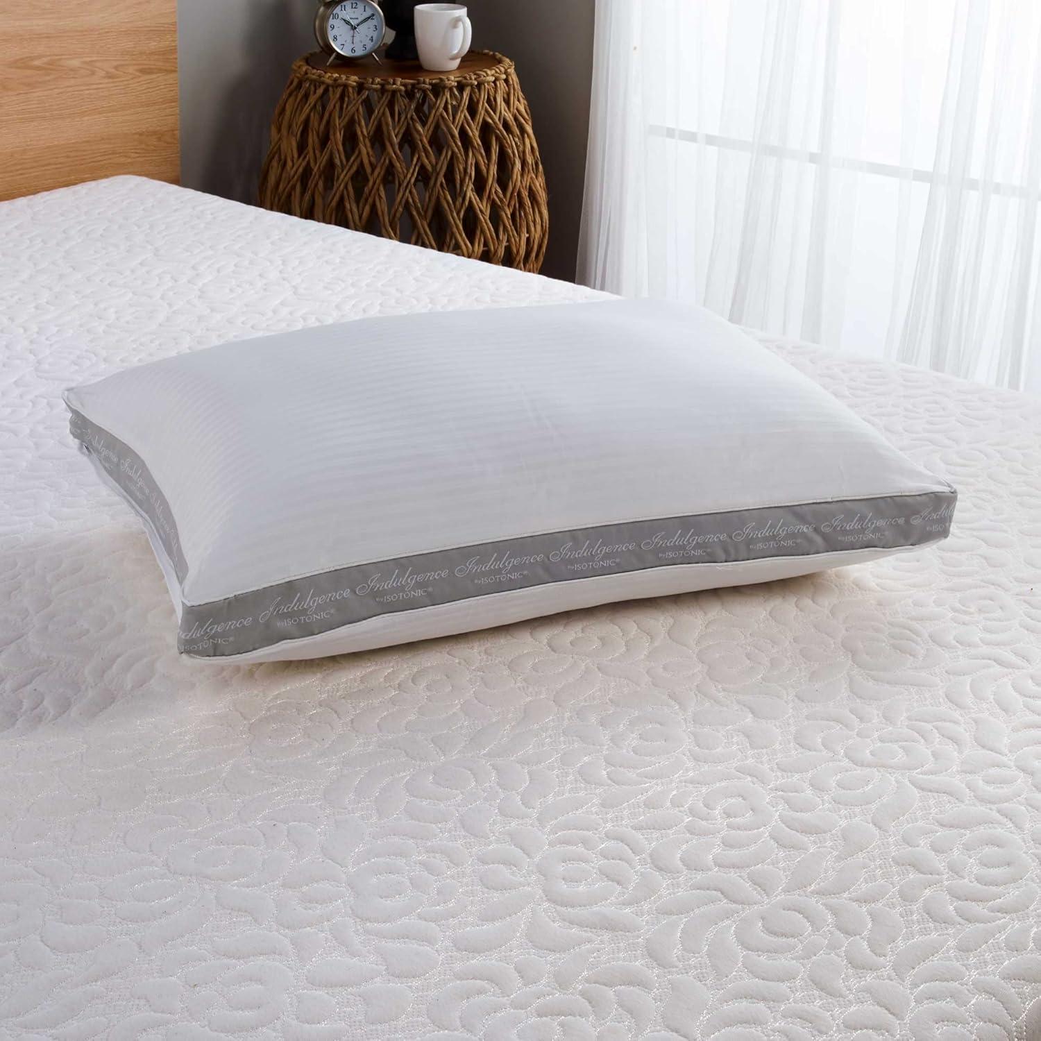 Indulgence by Isotonic® Synthetic Down Pillow Side Sleeper Standard/Queen