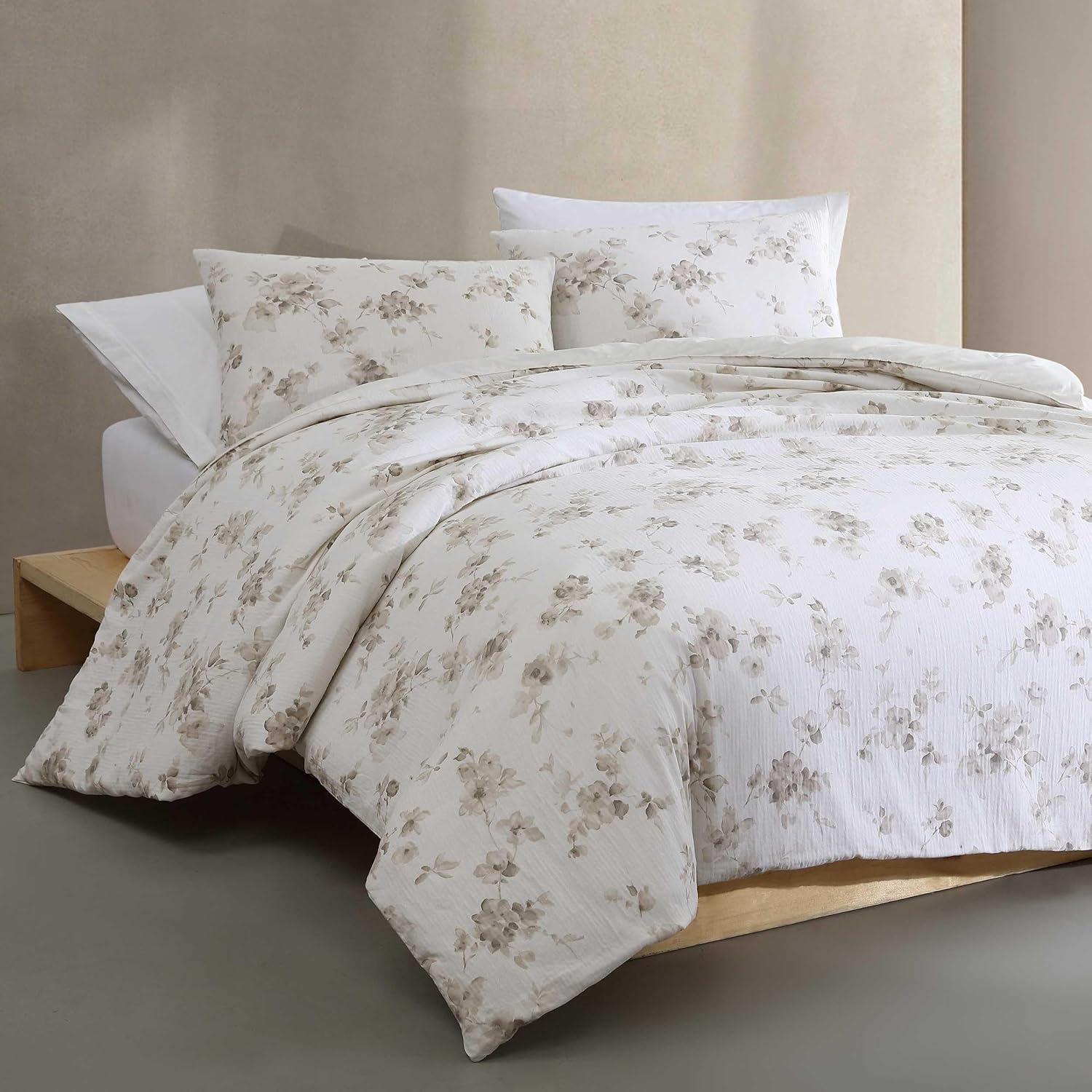 Calvin Klein Eternity Floral Cotton Duvet Cover Set