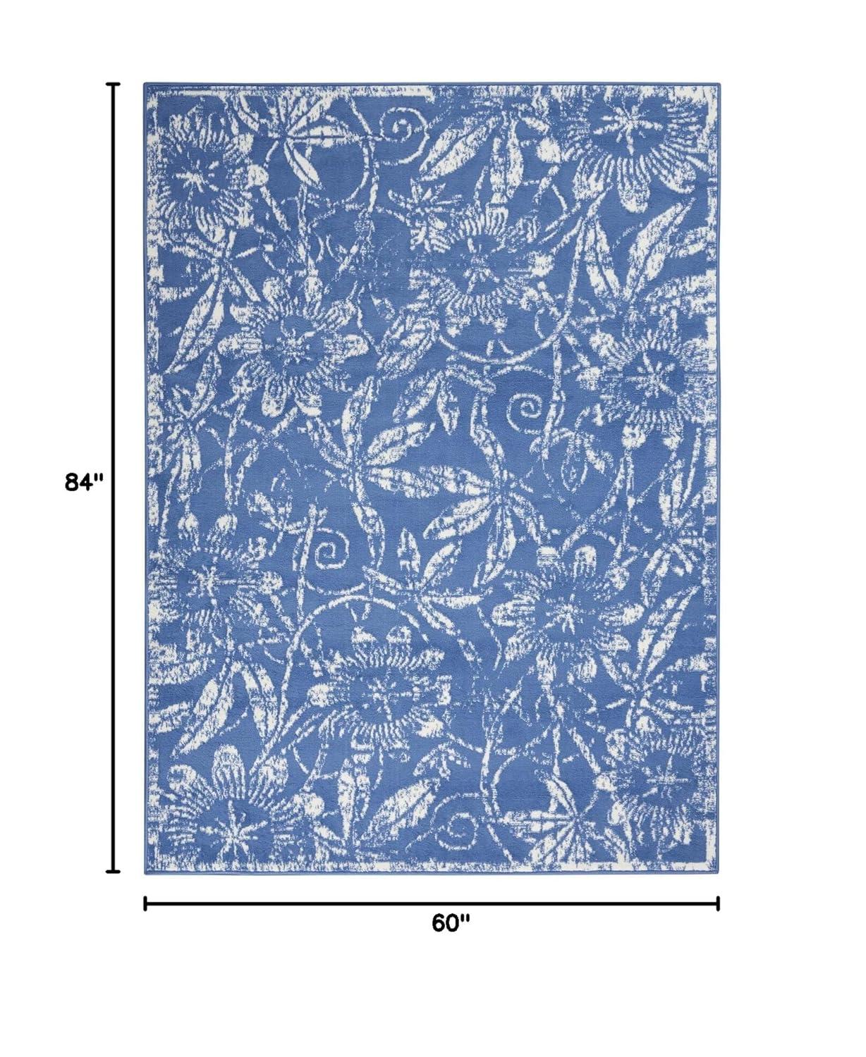 Whigham Floral Pink/White Area Rug