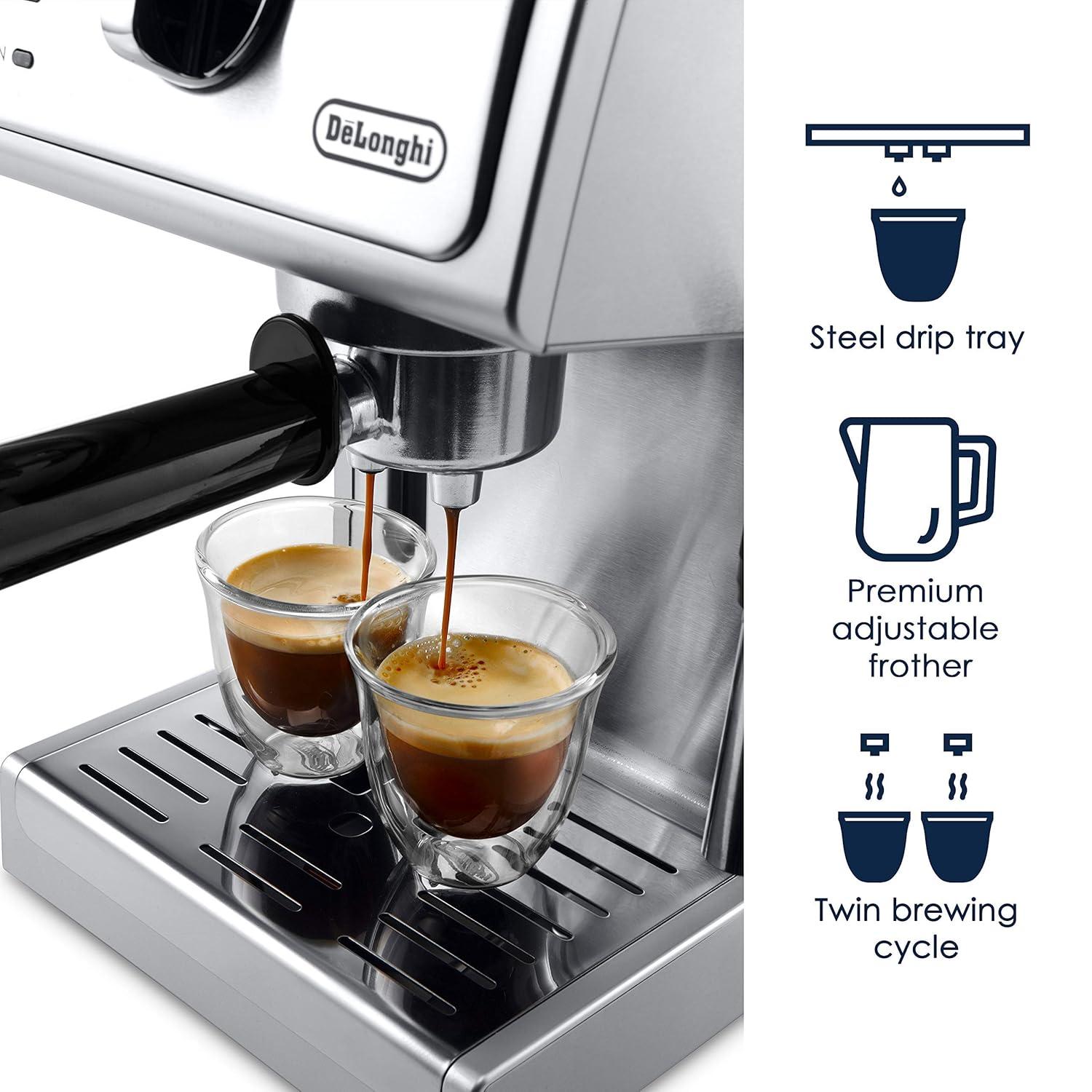 De'Longhi ® Stainless Steel Pump Espresso Maker