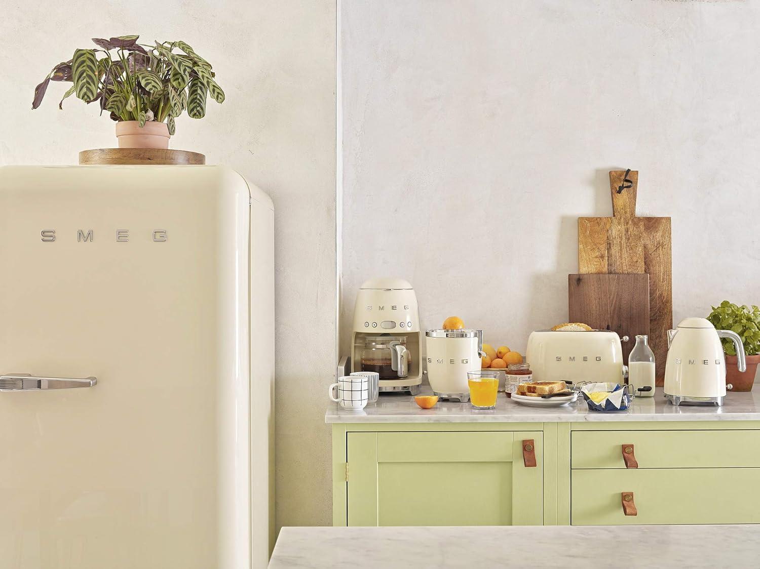 SMEG Cream Retro Drip Coffee Maker