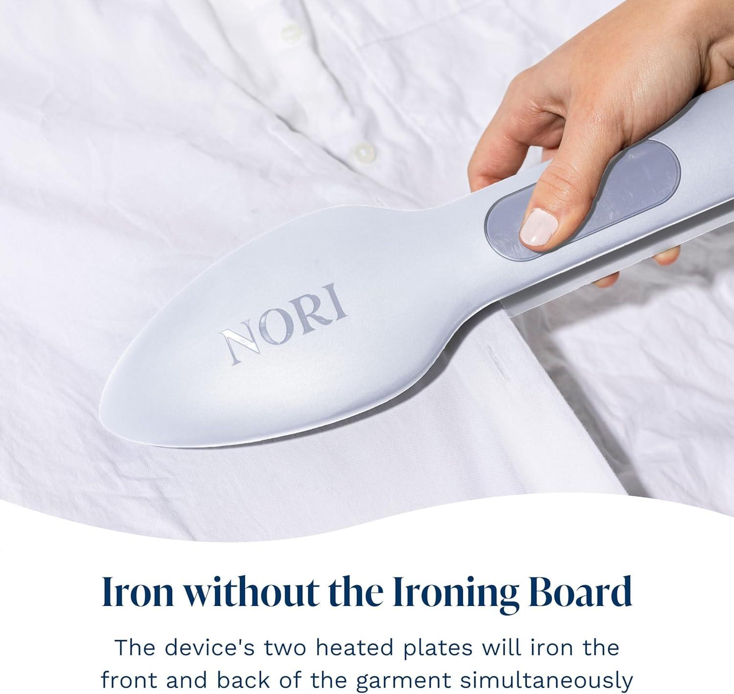 Nori Press Handheld Steam Iron for Clothes
