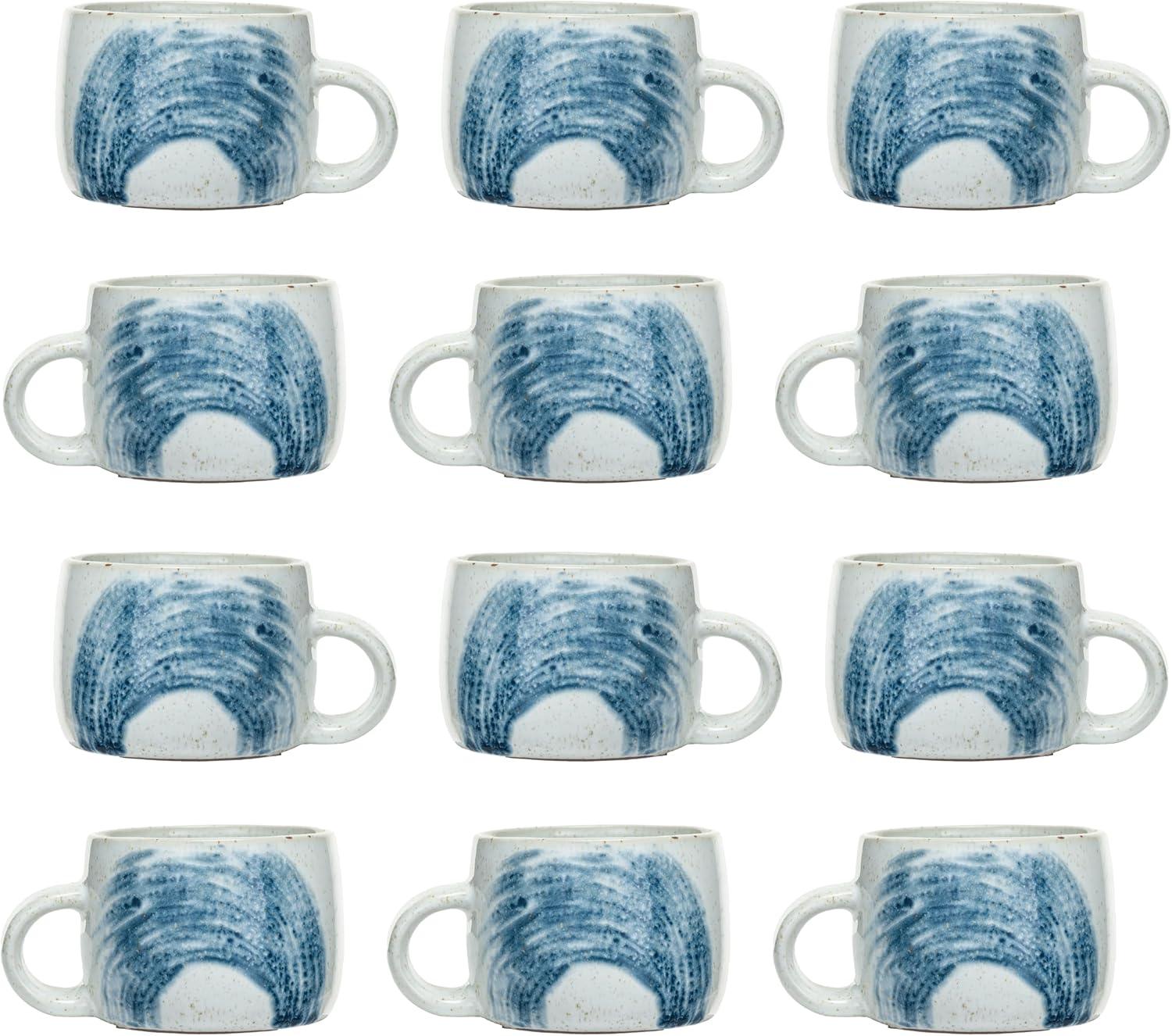 Bloomingville Stoneware Coffee Mug (Set of 12)