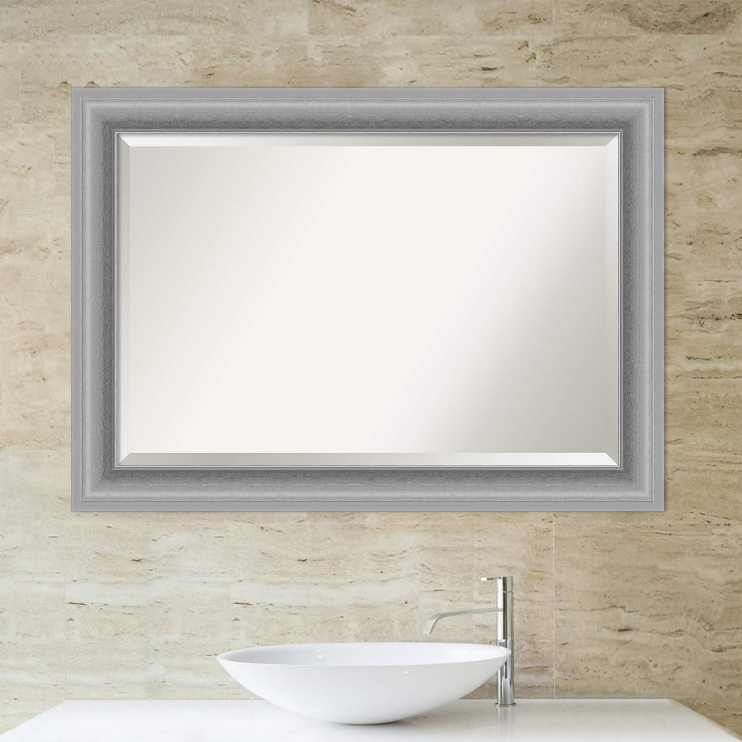 Laurel Foundry Modern Farmhouse® Crowell Flat Wall Mirror