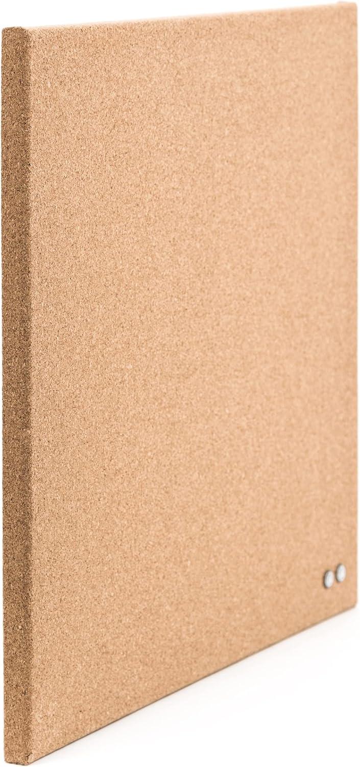U Brands Cork Board, 14" X 14"