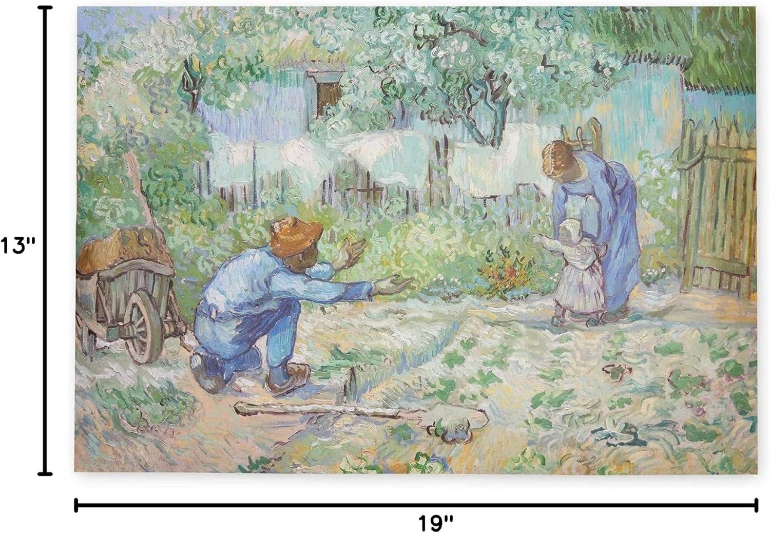 The Gifted Stationary 20 Pack Vincent Van Gogh Artist Posters for Office, Dorm, Apartment, 13x19 in