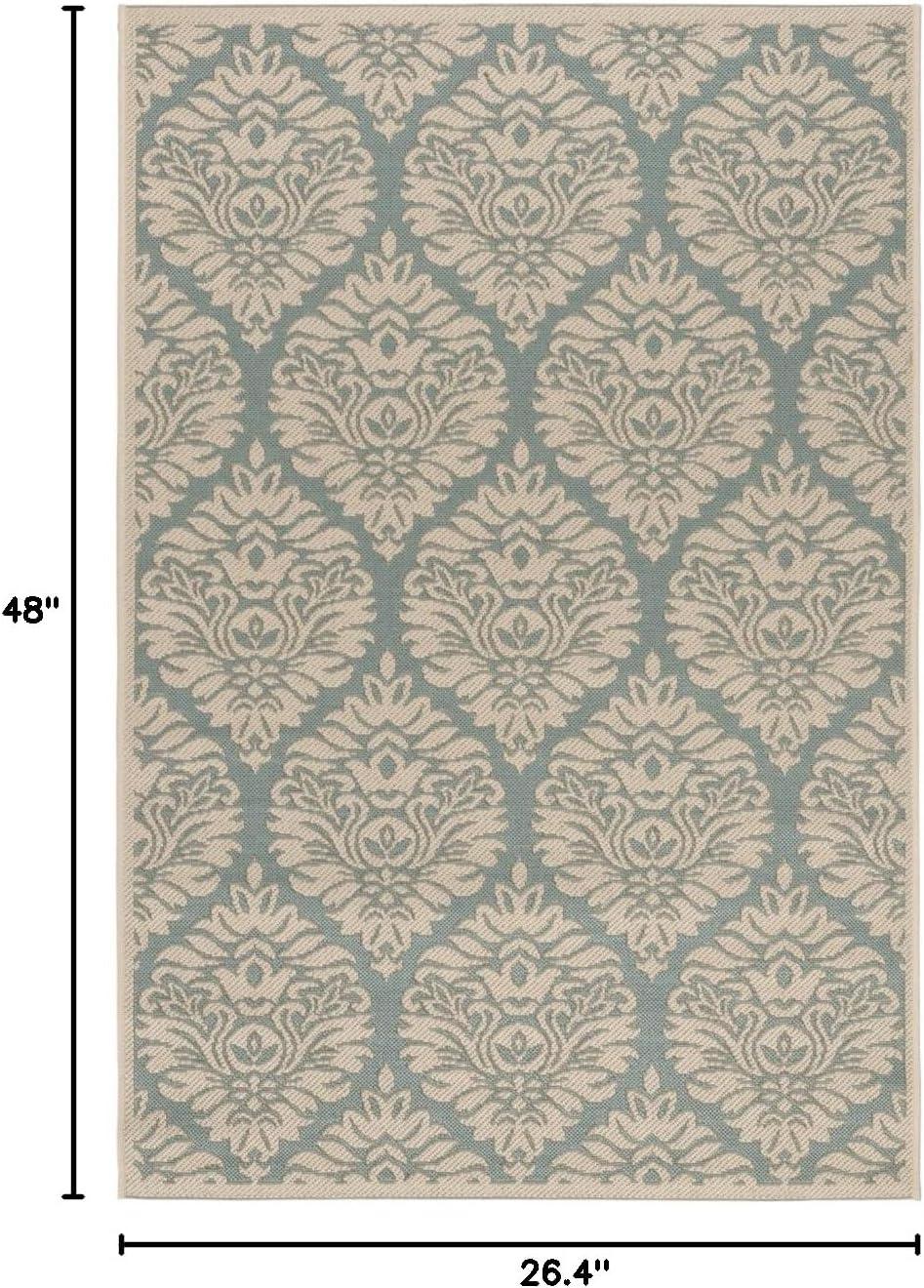 Beach House BHS135 Power Loomed Area Rug  - Safavieh