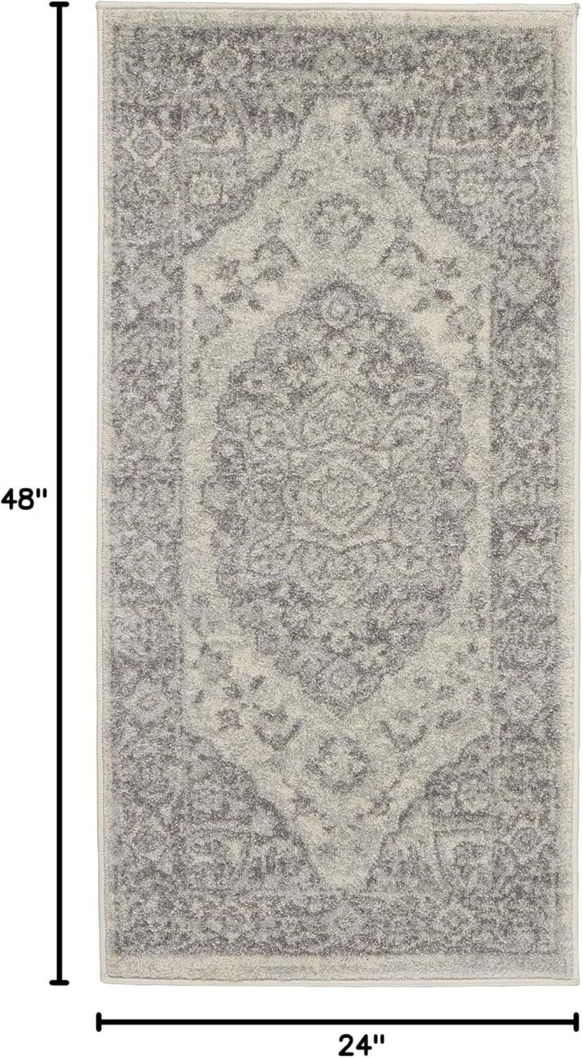 Nourison Tranquil Vintage Persian Center Medallion Area Rug