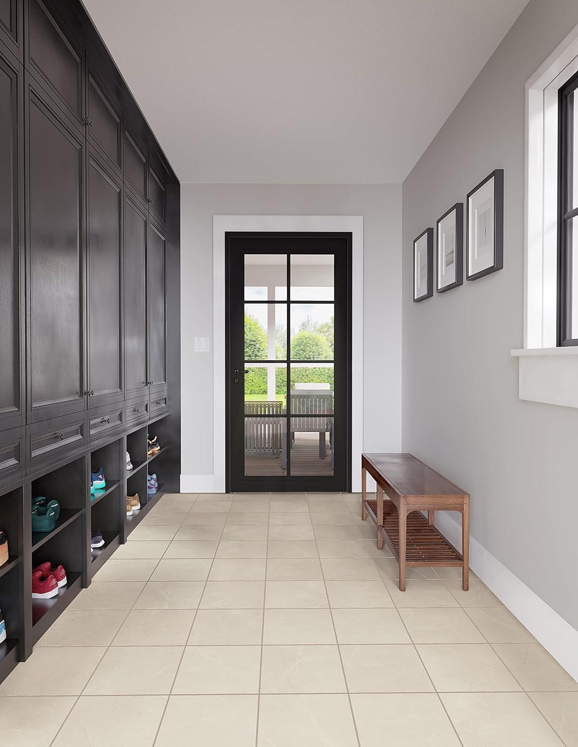 Daltile Perpetuo 12" x 12" Porcelain Marble Look Floor & Wall Tile