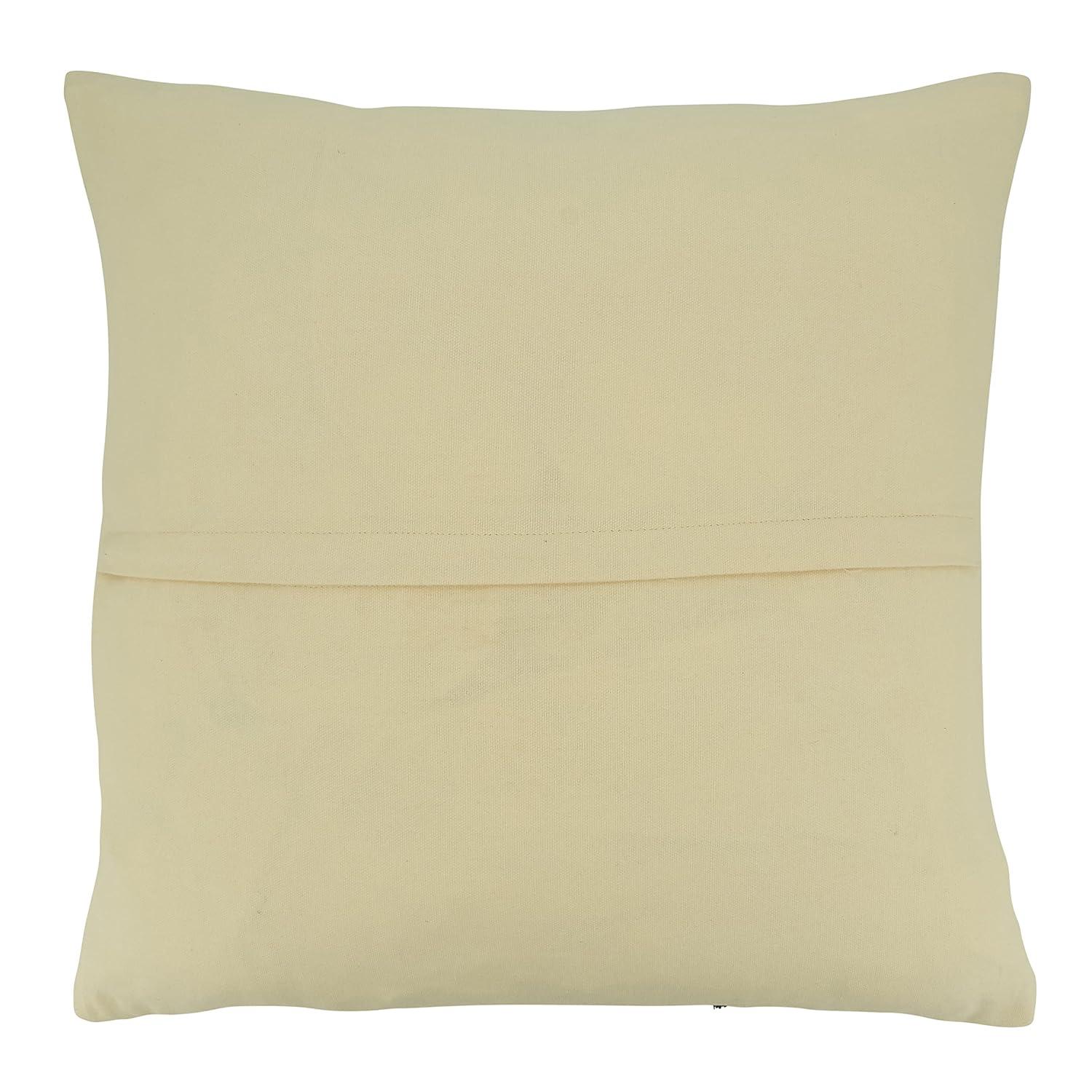 Saro Elka Collection Cotton Throw Pillow