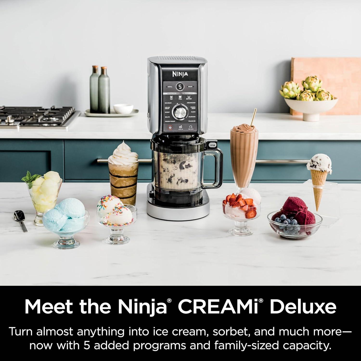 Ninja ® CREAMi ® Deluxe 11-in-1 Ice Cream and Frozen Treat Maker