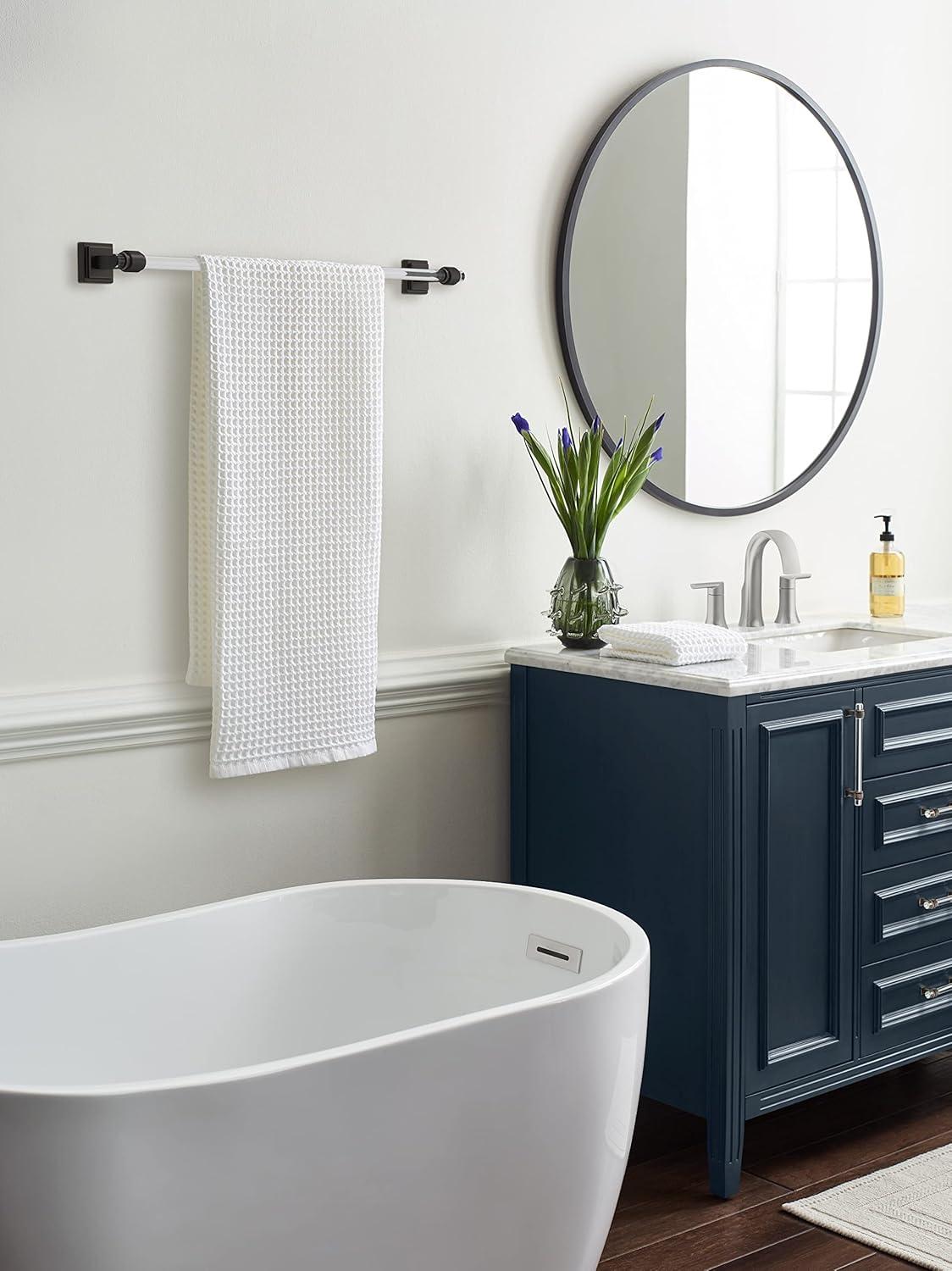 Glacio 26.25" Wall Mounted Towel Bar