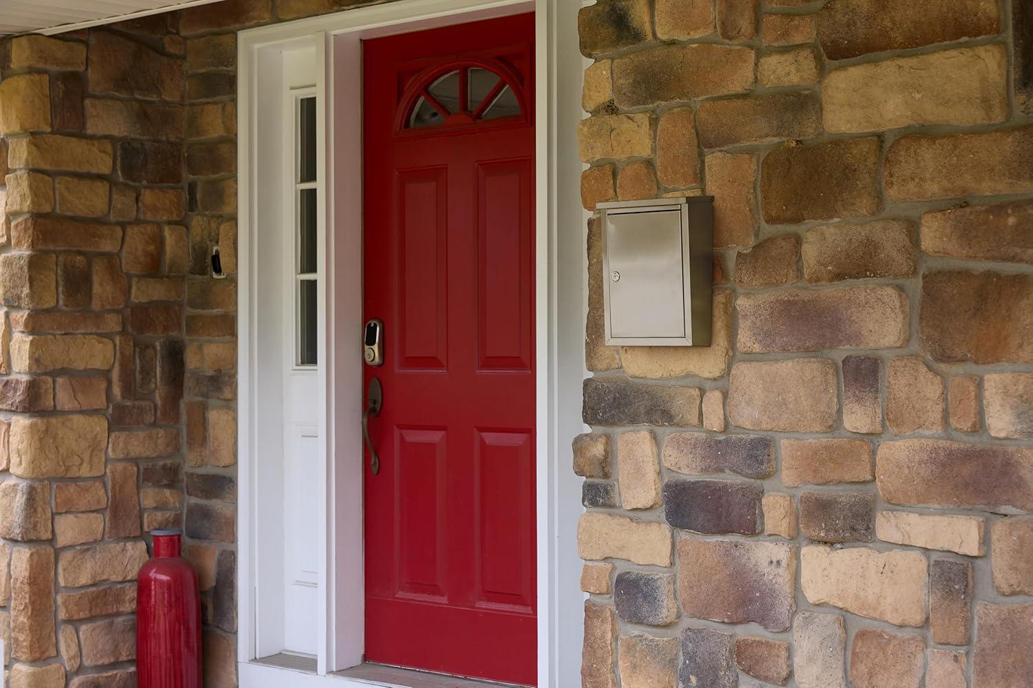 Regent Locking Wall Mounted Mailbox