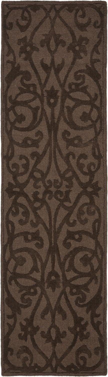 SAFAVIEH Impressions IM341D Handmade Light Brown Rug
