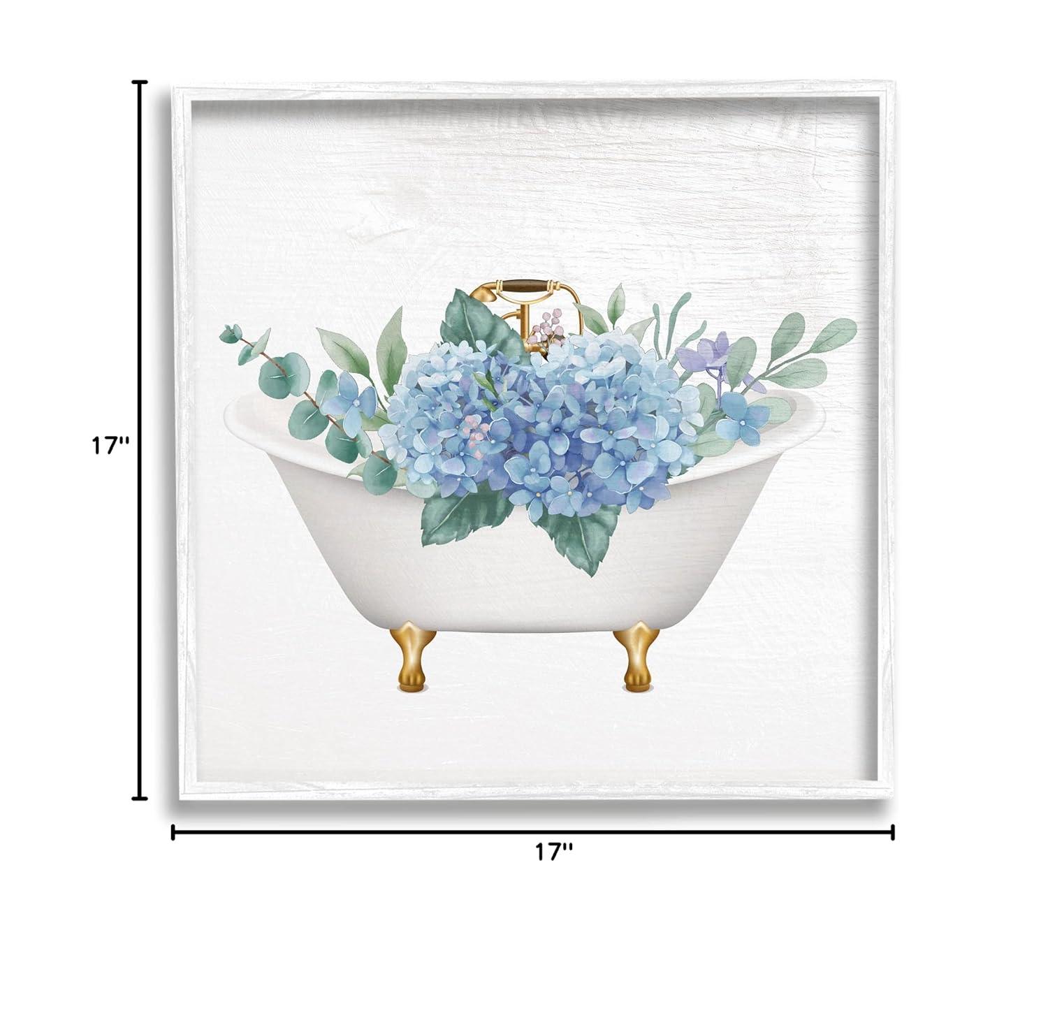 Stupell Industries " Chic Bathtub Hydrangea Blossoms " by Lil' Rue