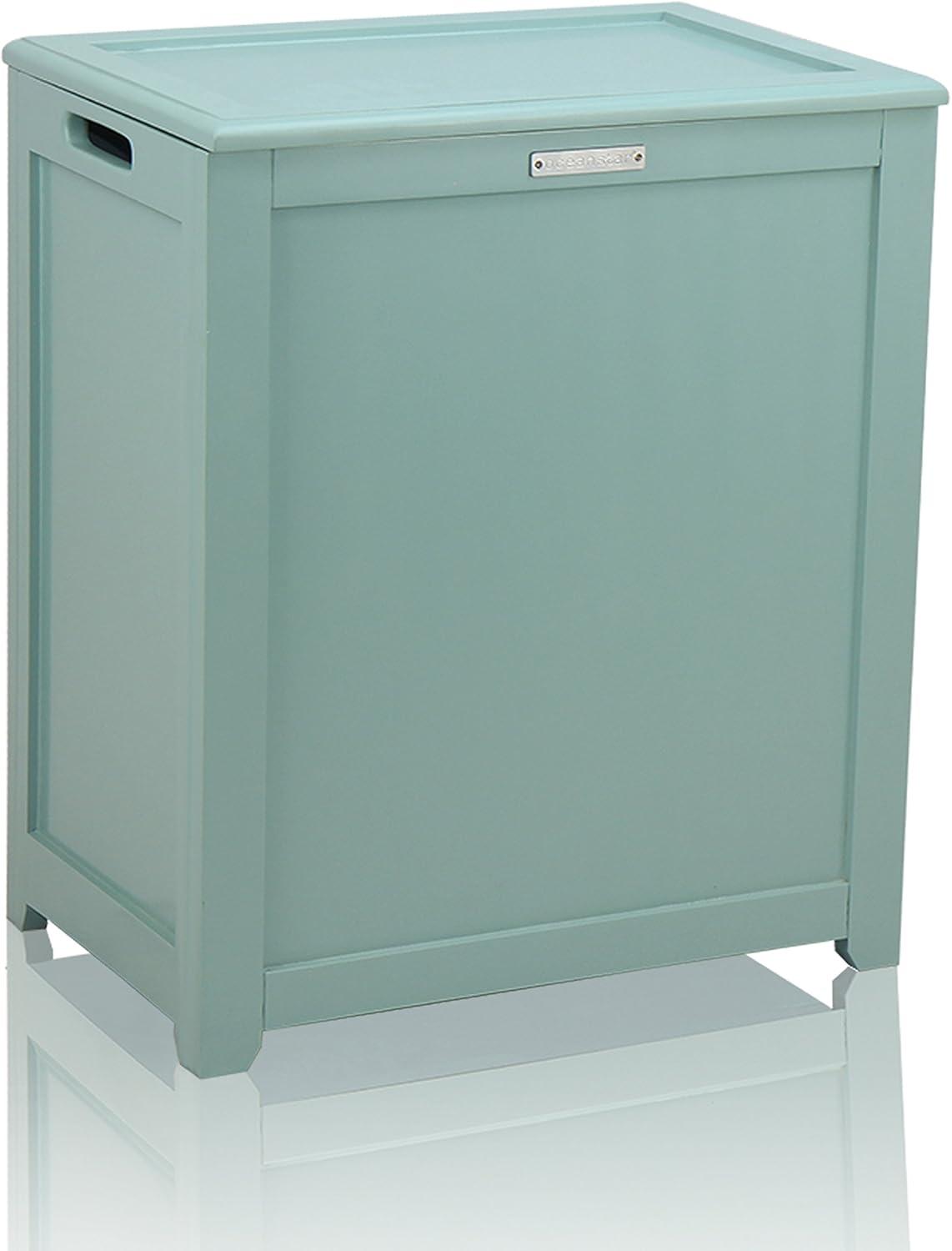 Oceanstar Storage Laundry Hamper, Turquoise