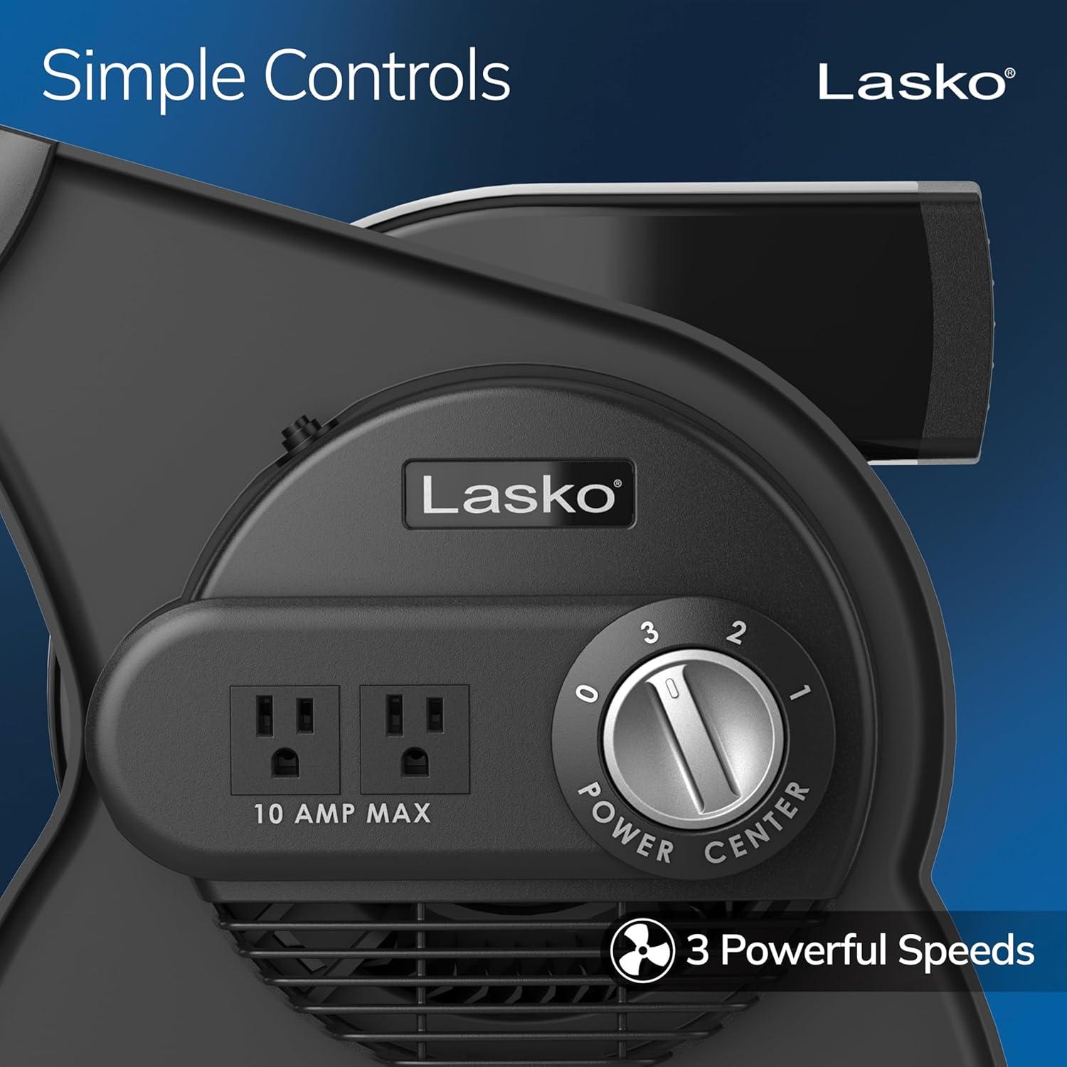 Lasko Pro-Performance Pivoting Blower Fan