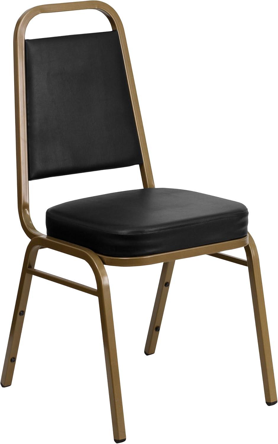 Flash Furniture Amaya Trapezoidal Back Stacking Banquet Chair with 2.5" Thick Seat