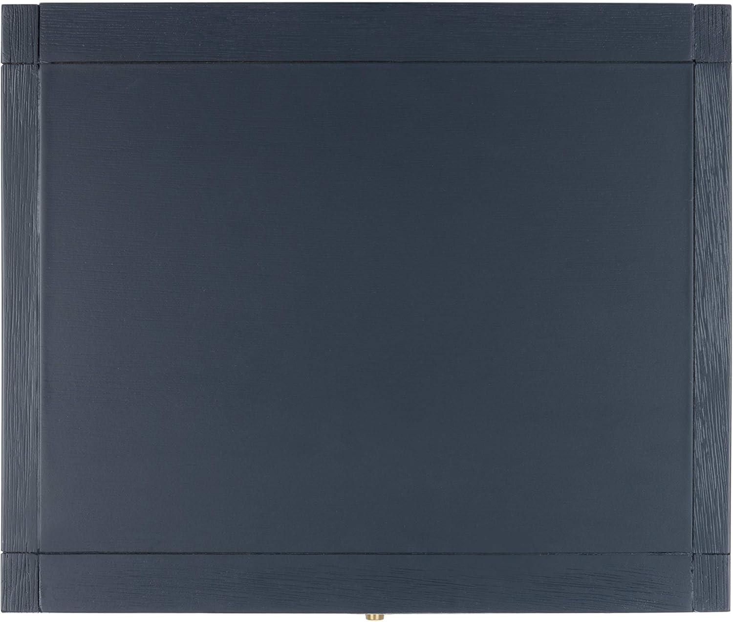Odilia 1 Drawer Nightstand - Navy - Safavieh.