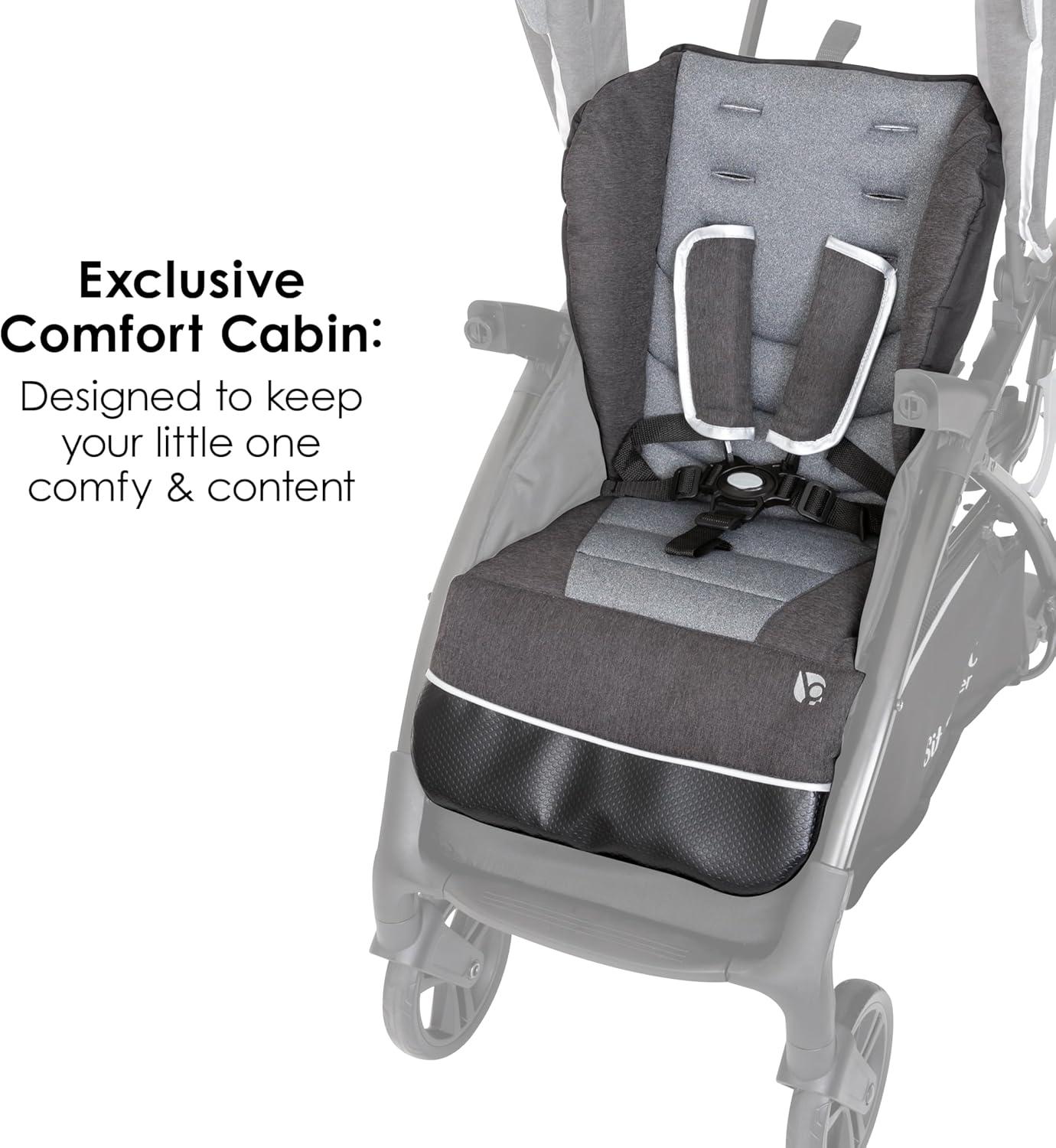 Baby Trend Sit N' Stand 5-in-1 Shopper Stroller Travel System - Gray