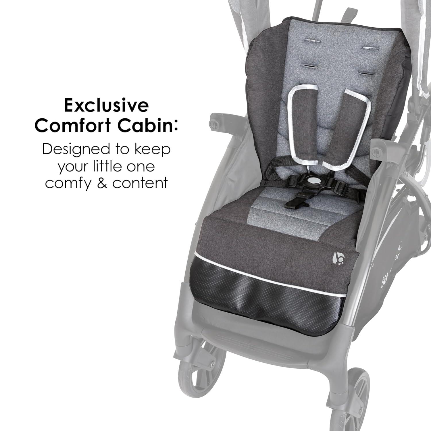 Baby Trend Sit N' Stand 5-in-1 Shopper Stroller Travel System - Gray