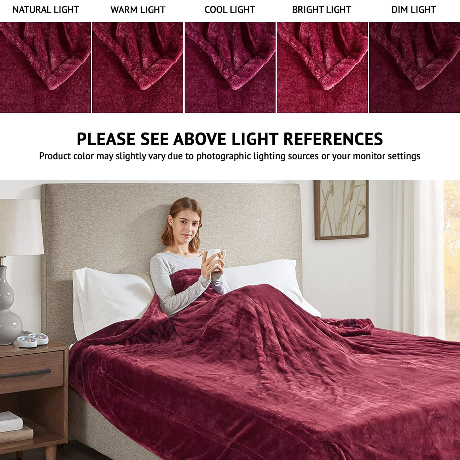 Beautyrest Beautyrest Heated Plush Blanket
