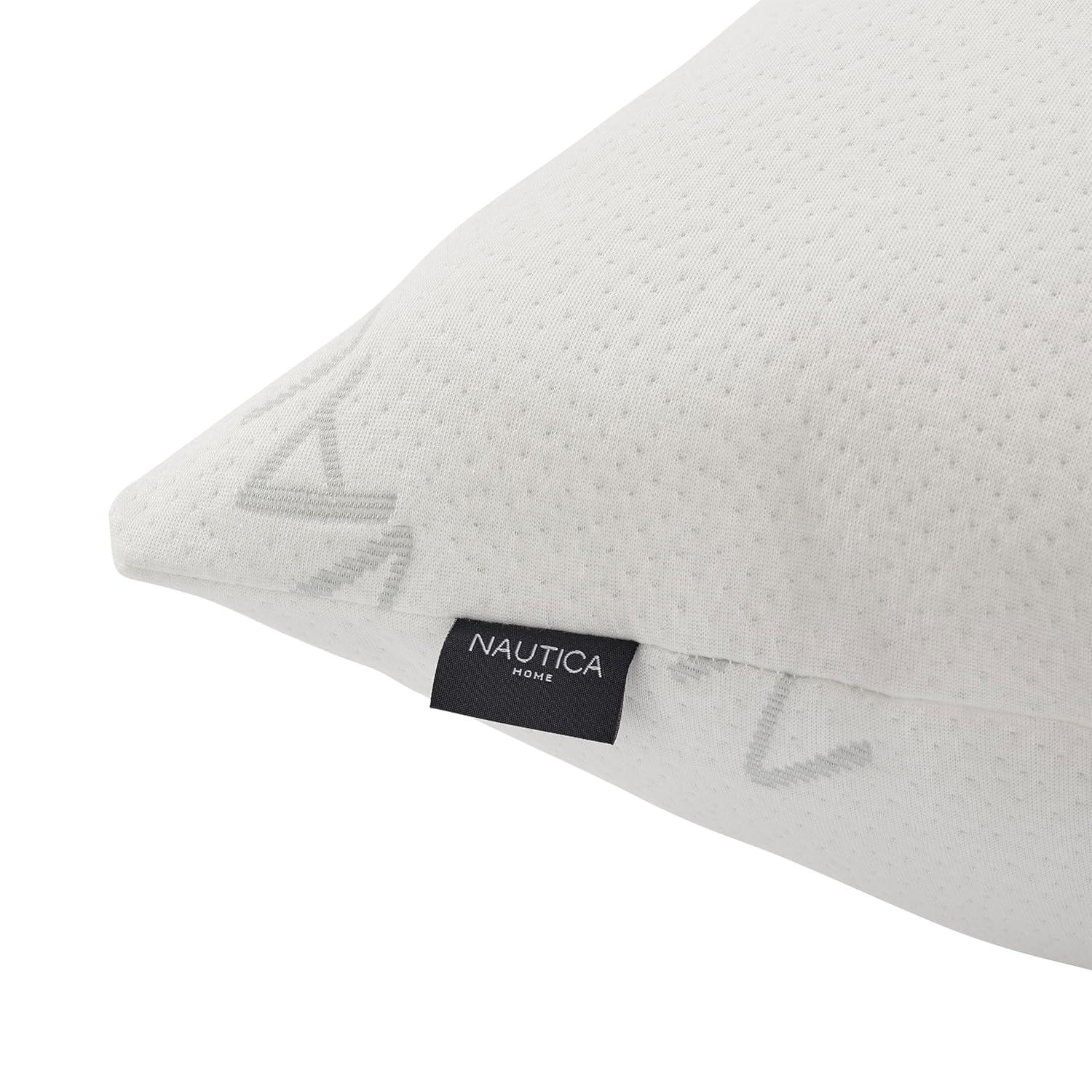 Nautica Polyester Medium Support Pillow