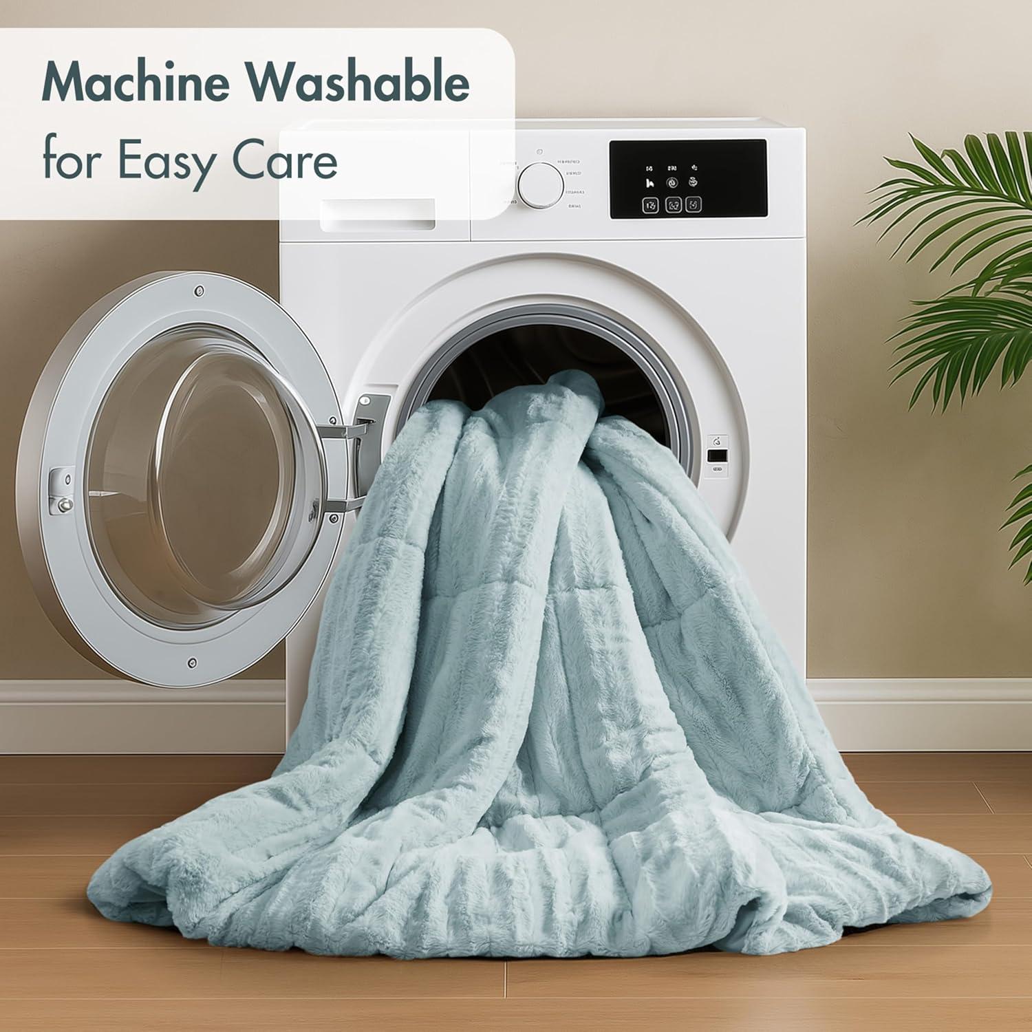 Madison Park Duke Faux Fur Ultra-Soft 3 Piece Comforter Set