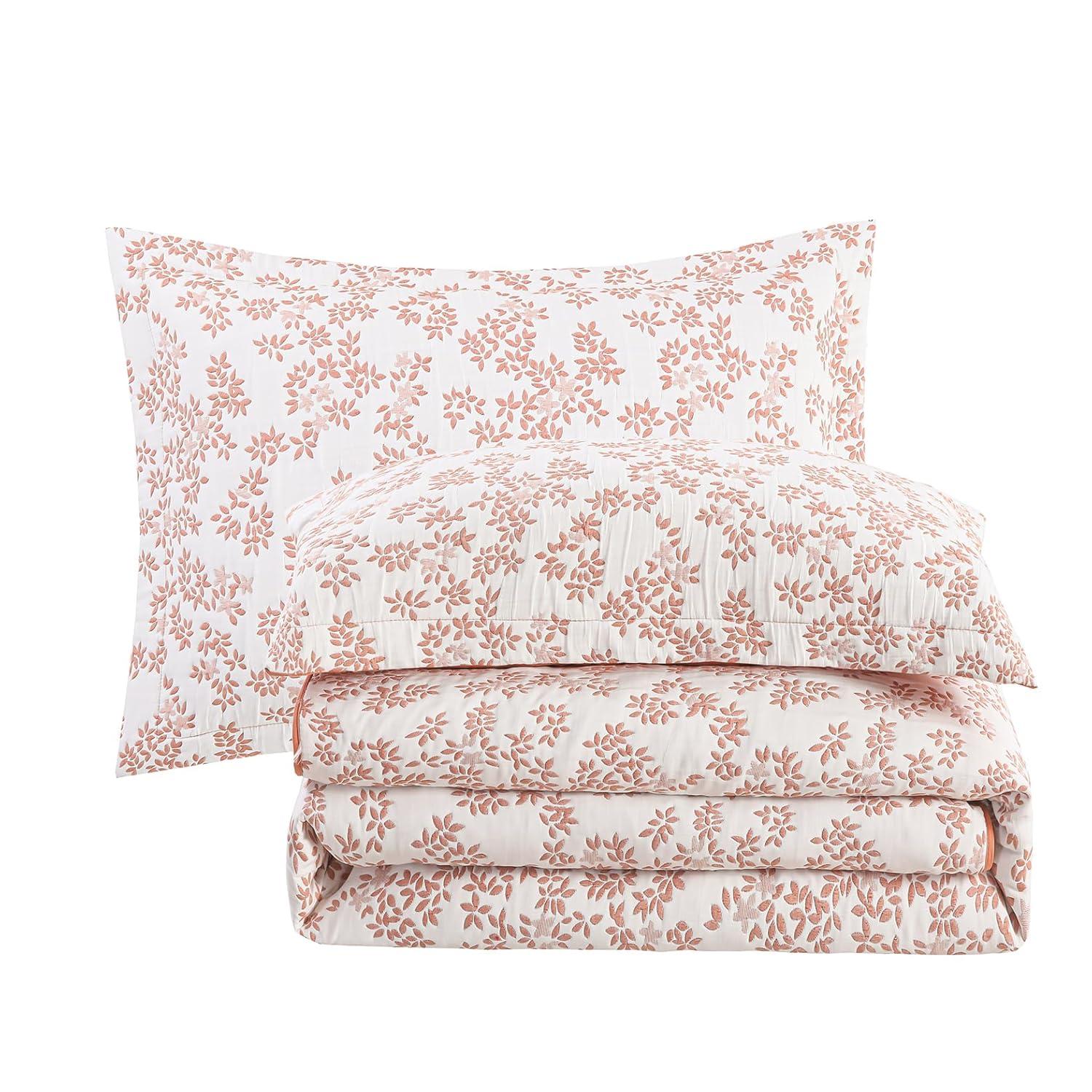 Marina Decoration Percale Floral Quilt Set