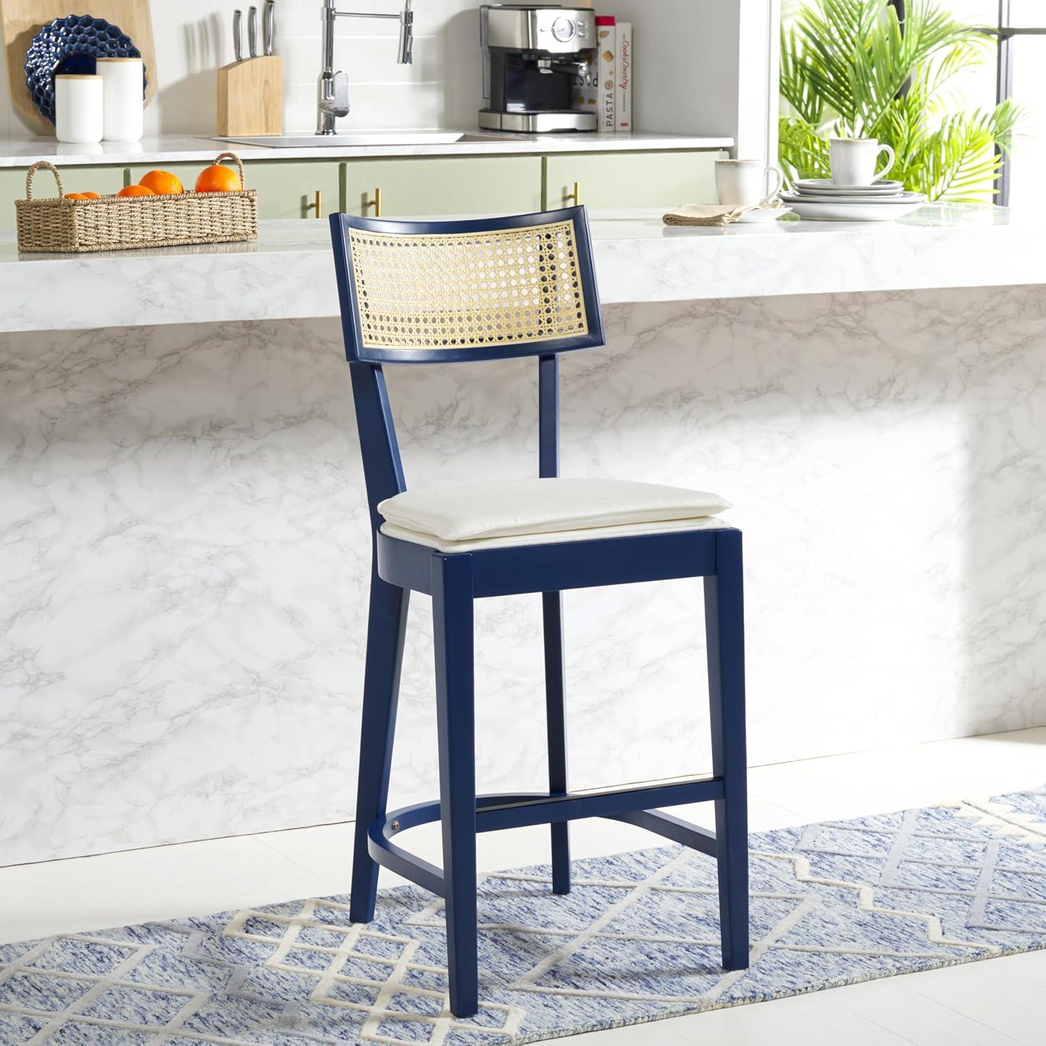 Galway Cane Counter Stool  - Safavieh