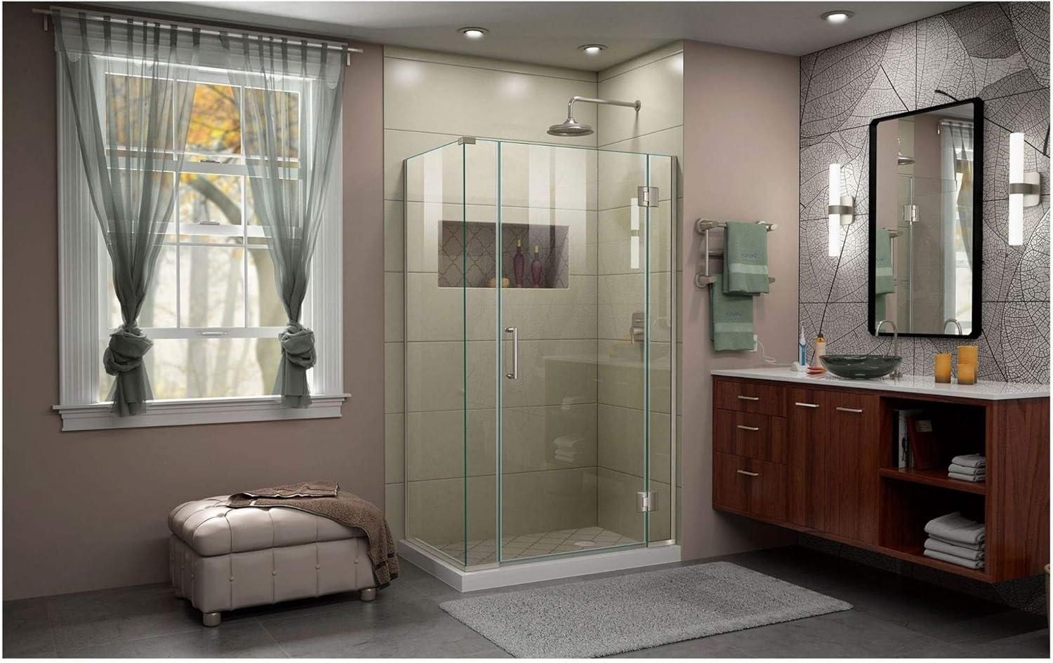 DreamLine Unidoor-X 39.5" W x 72" H Frameless Shower Enclosure E12706530-06