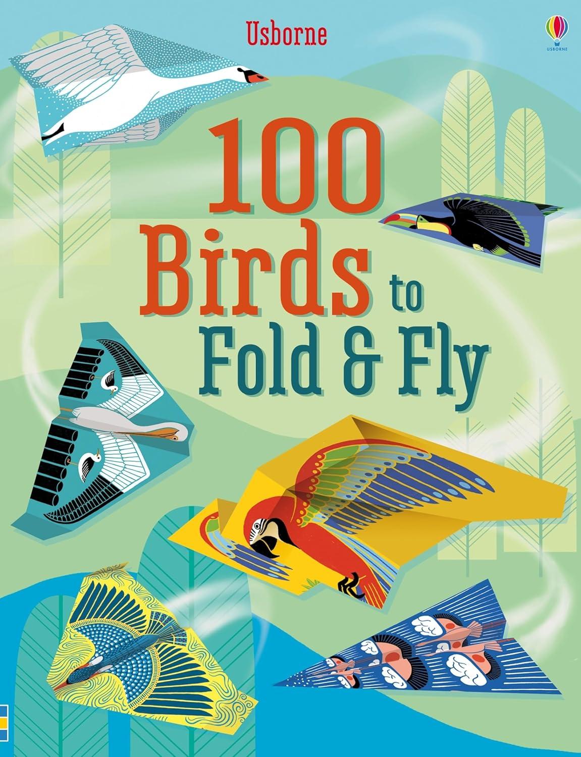 100 Birds to Fold and Fly - by  Emily Bone (Paperback)