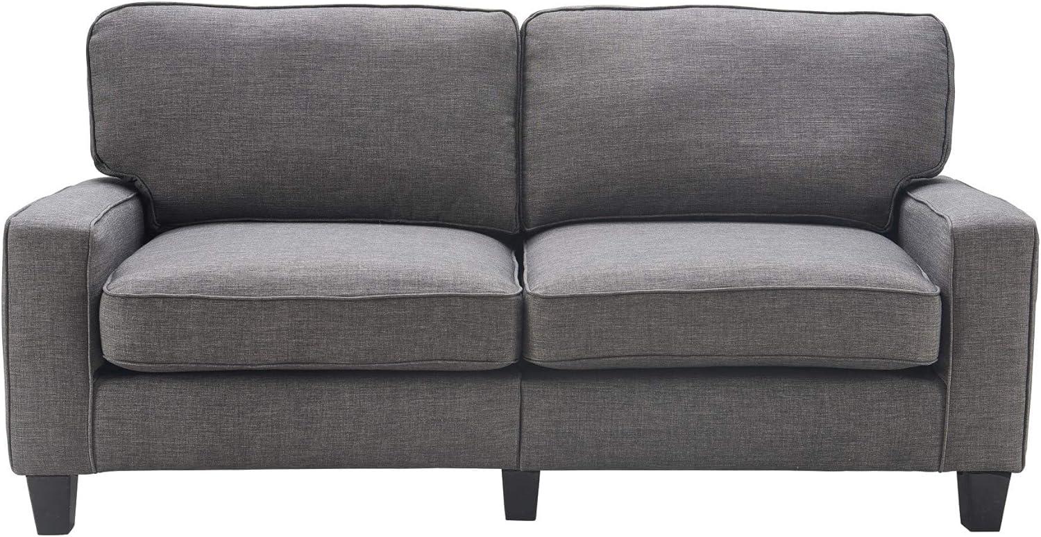 Serta Palisades Upholstered Tool-Free Assembly Straight Arm 73" Sofa for Living Room