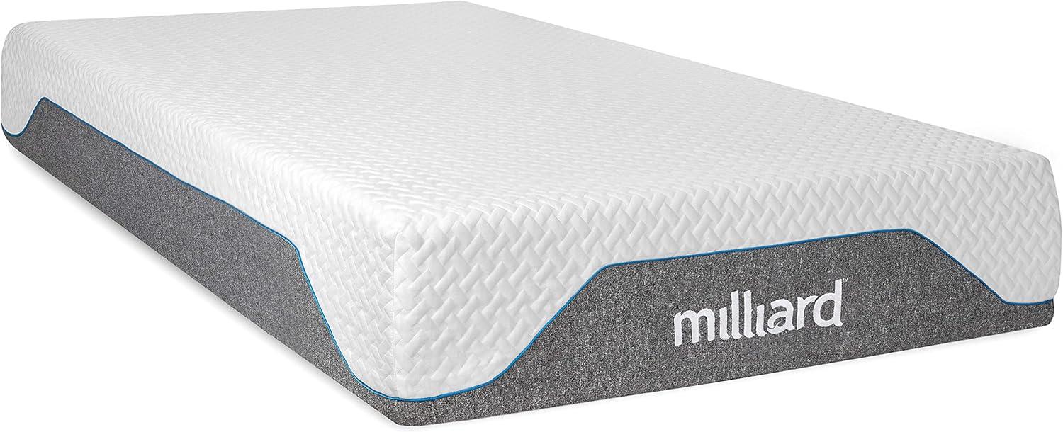 Milliard 10 Inch Classic Firm Memory Foam Mattress