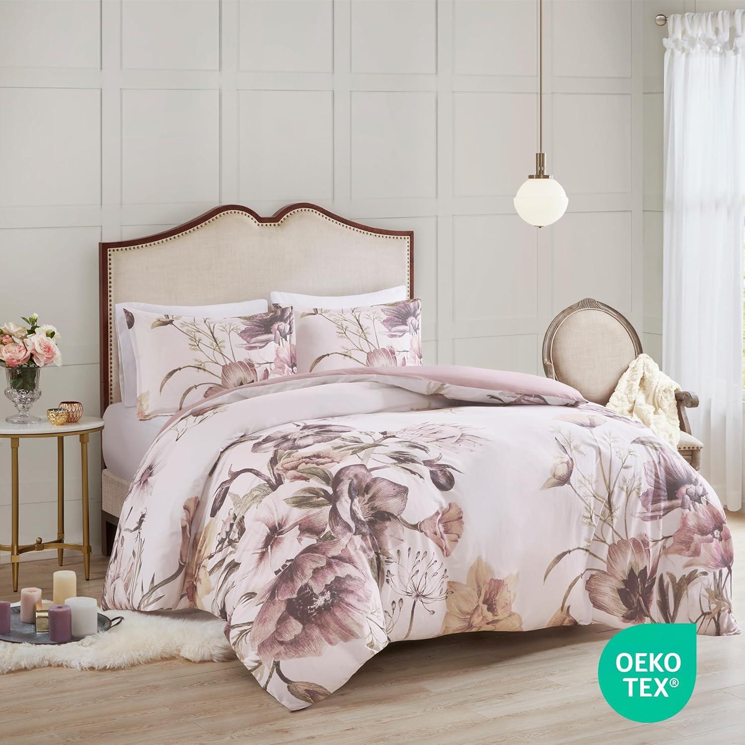 Madison Park Cassandra 3 Piece Cotton Duvet Cover Set & Reviews | Wayfair