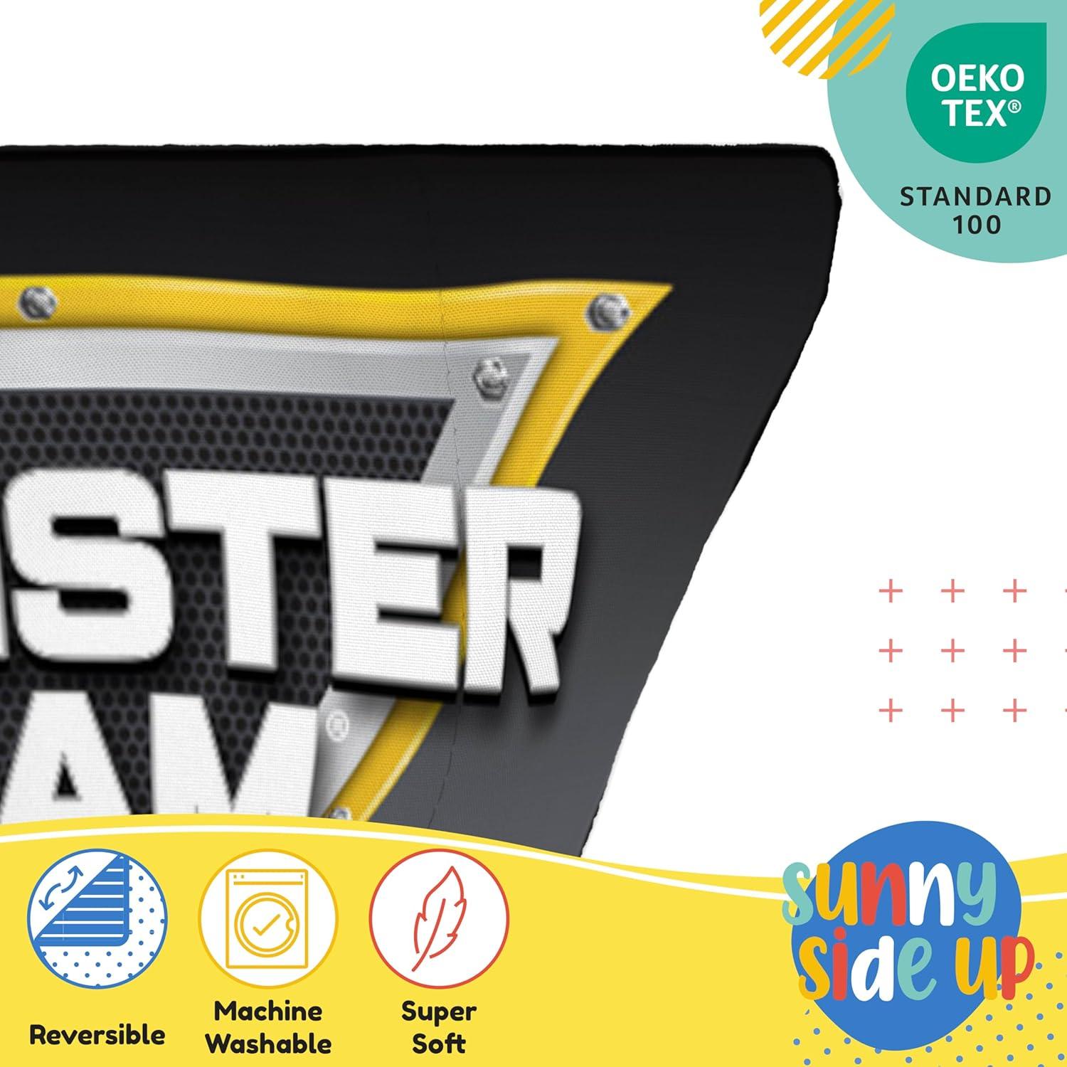 Sunny Side Up Minecraft Mobs & Animals 2 Pack Reversible Pillowcases - Double Sided Pillow Covers, Kids Super Soft Creeper Bedding