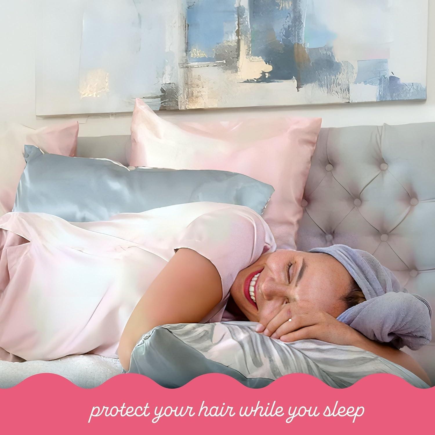 Turbie Twist Satin Pillowcase - 2pk