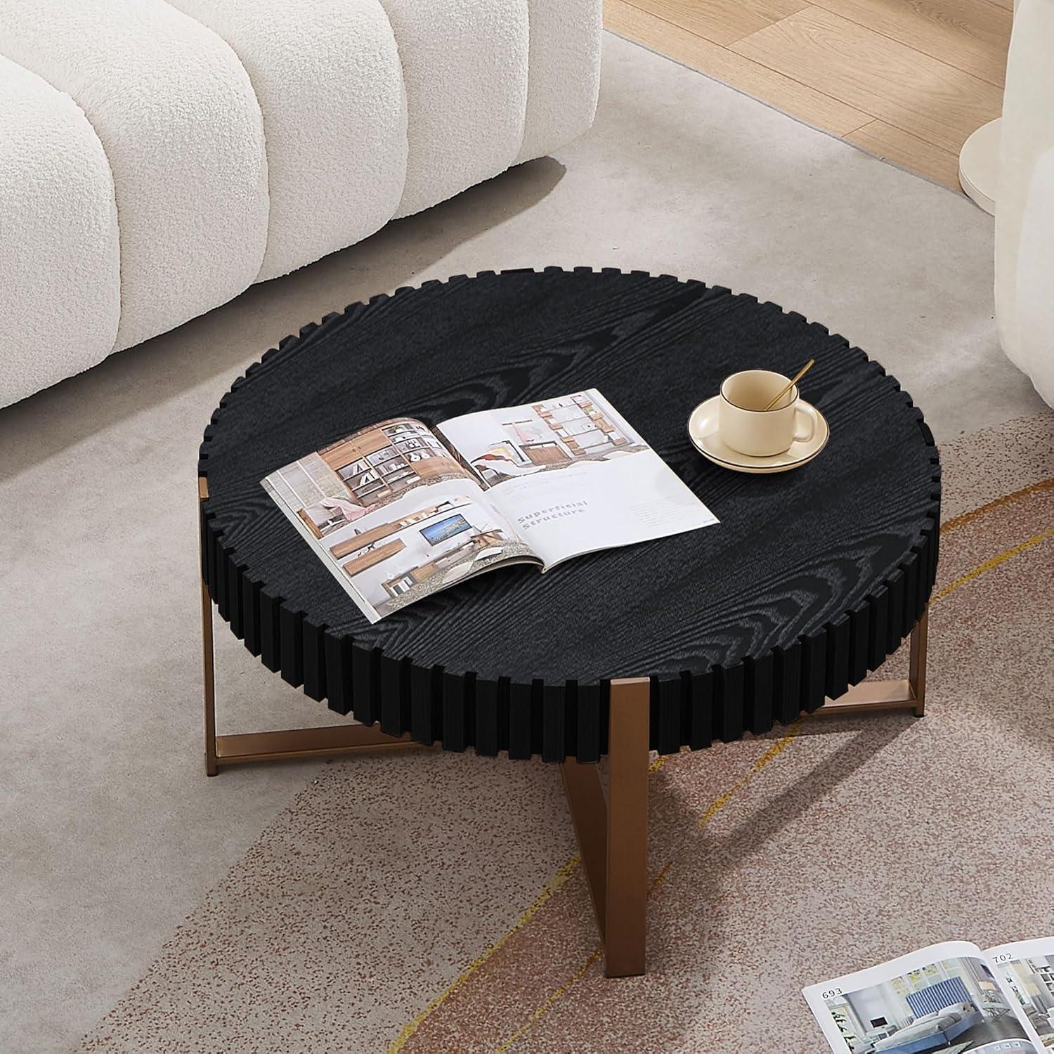 Stanleytown 31.5" MDF Round Coffee Table