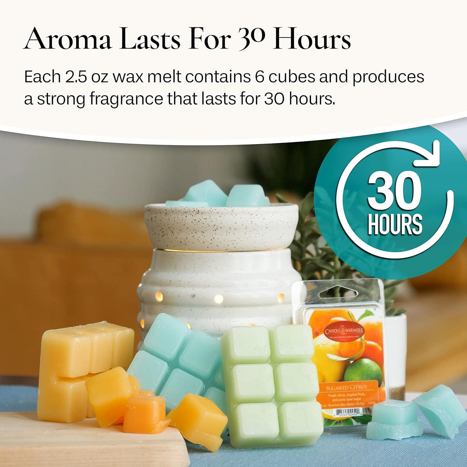 Candle Warmers Etc Classic Wax Melts 2.5oz, Roasted Espresso Fragrance (4-Pack) – Each Pack has x4 2.5 oz Wax Melts and 30 Hours of Fragrance – Perfect for bedrooms, Living Rooms, and bathrooms