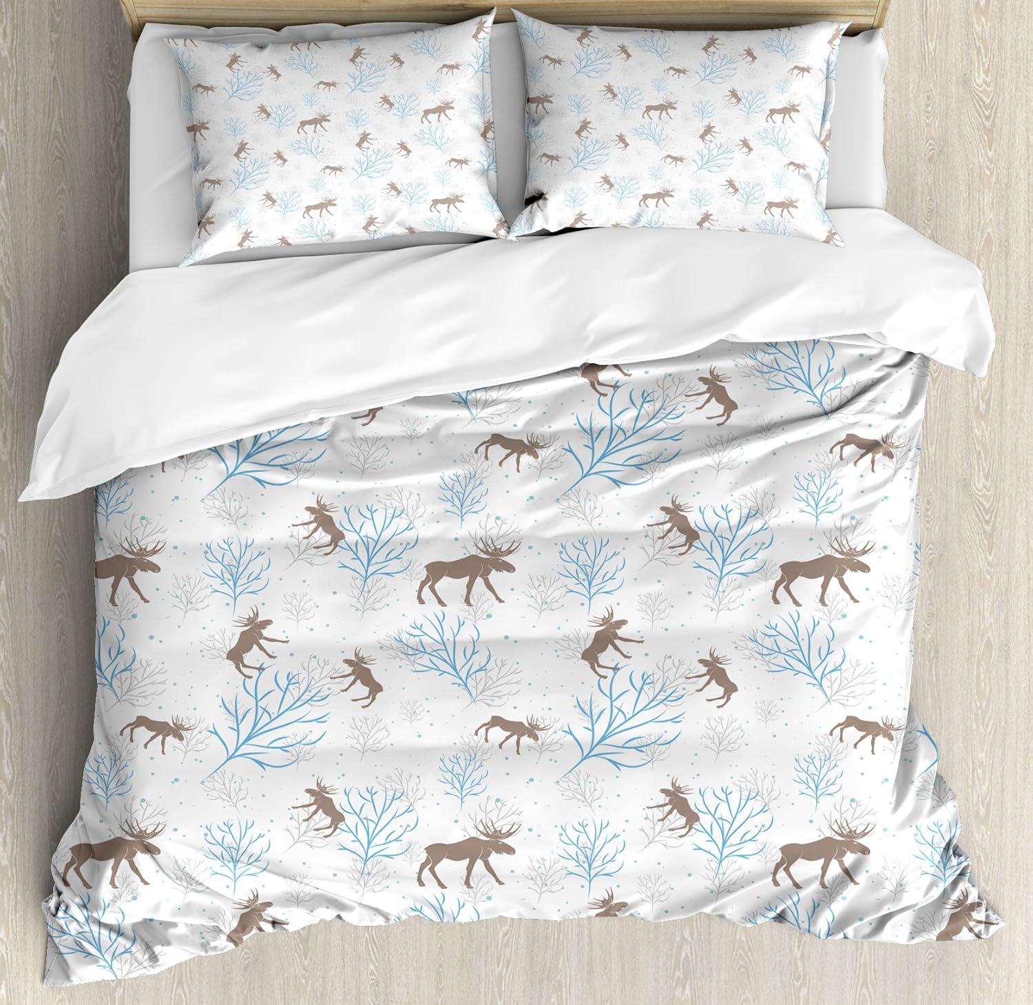 Moose Modern & Contemporary Duvet Cover Set