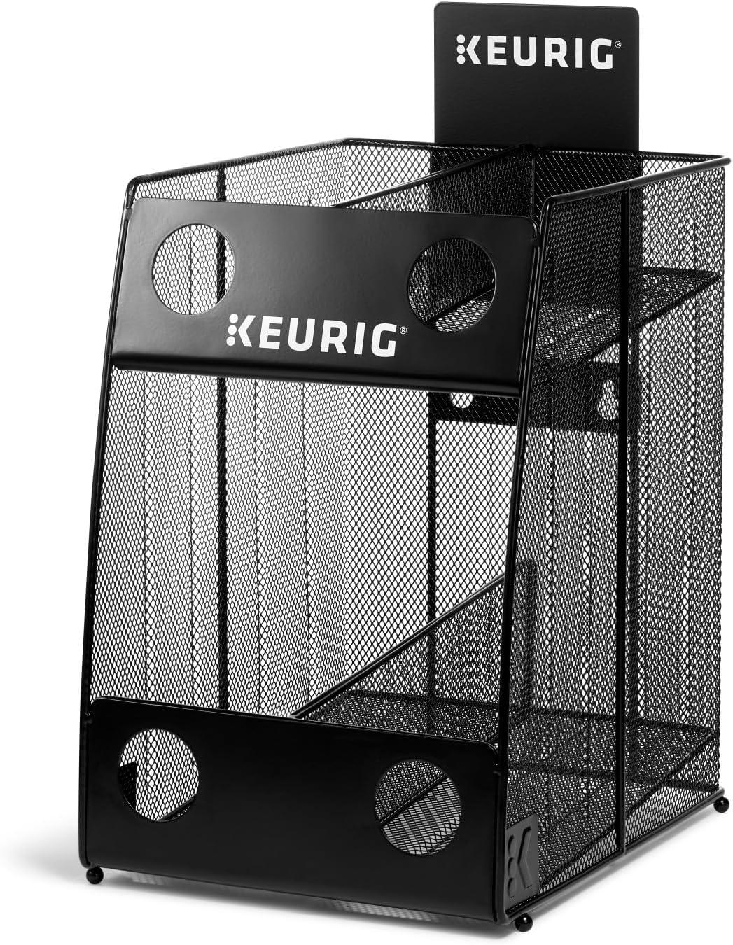 Keurig Mesh K-Cup® Pod 4-Sleeve Storage Rack - Metal - 1 Carton