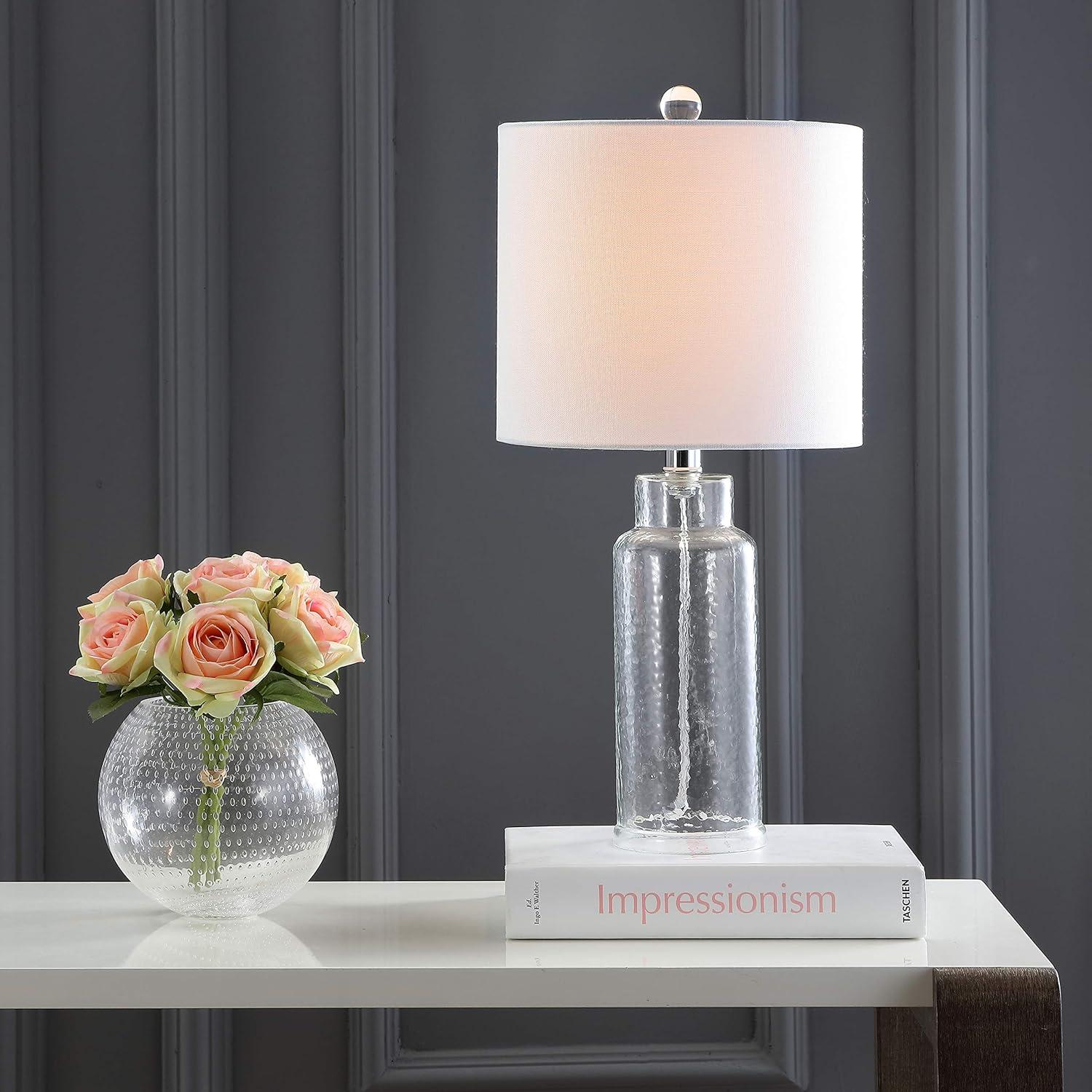 Edison-Inspired Clear Glass 21" Traditional Table Lamp