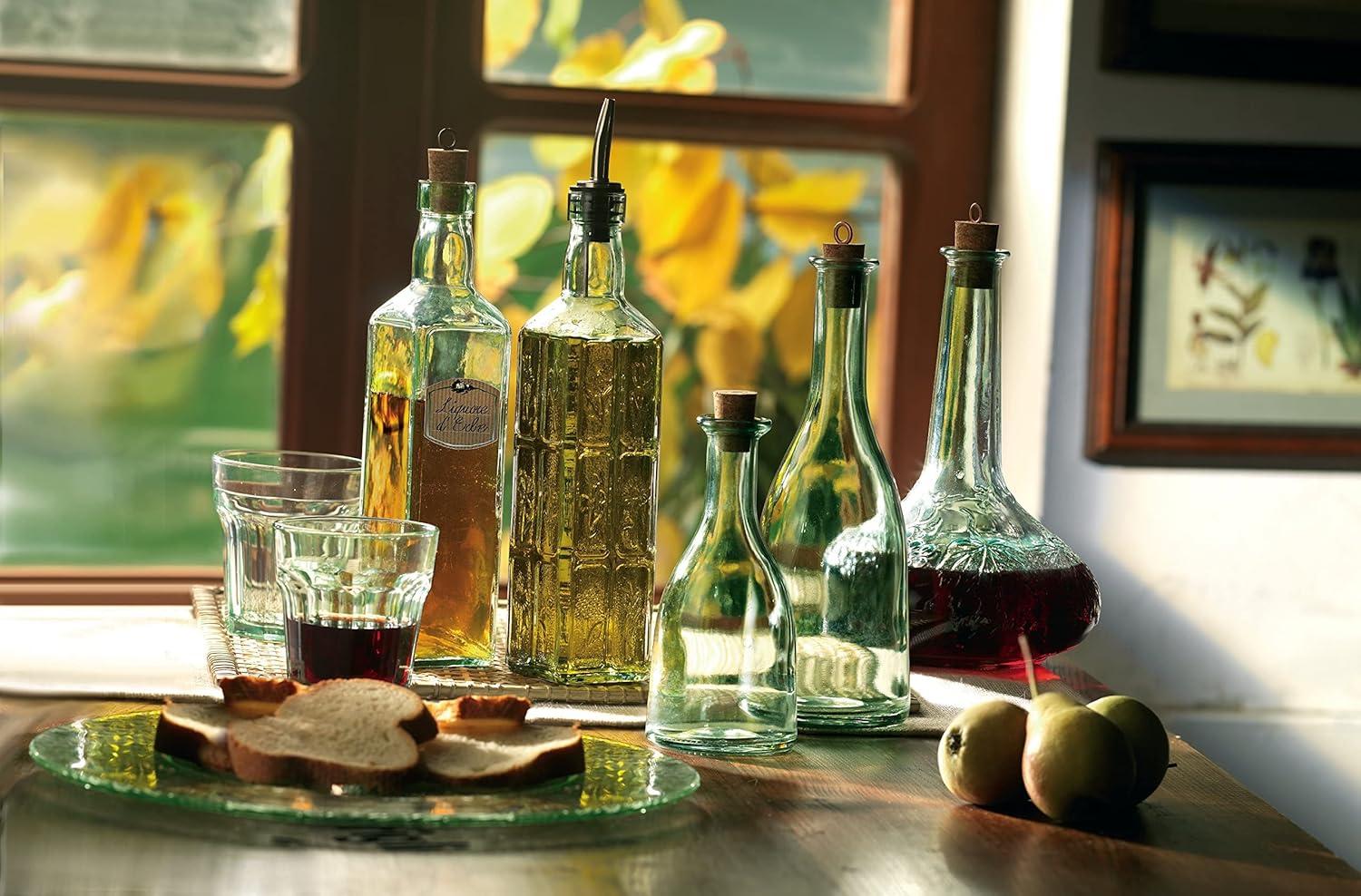 Bormioli Rocco Country Home Fiesole Bottle w/ Cork Stopper,24.25 oz.
