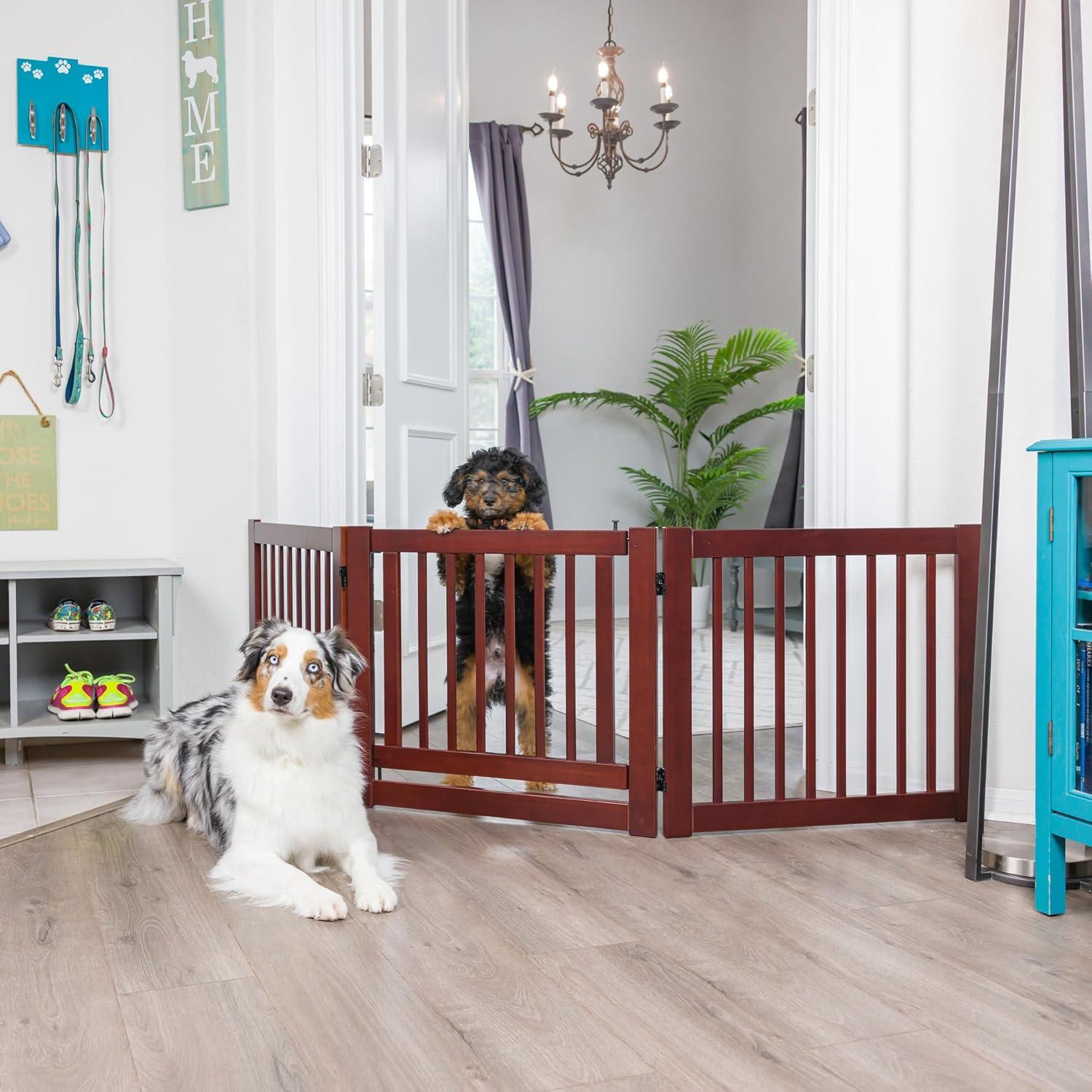 Primetime Petz 360 Configurable Pet Gate with Door 24" Secure Boundaries and Peace of Mind, Ensuring Safety and Freedom for Your Furry Friends
