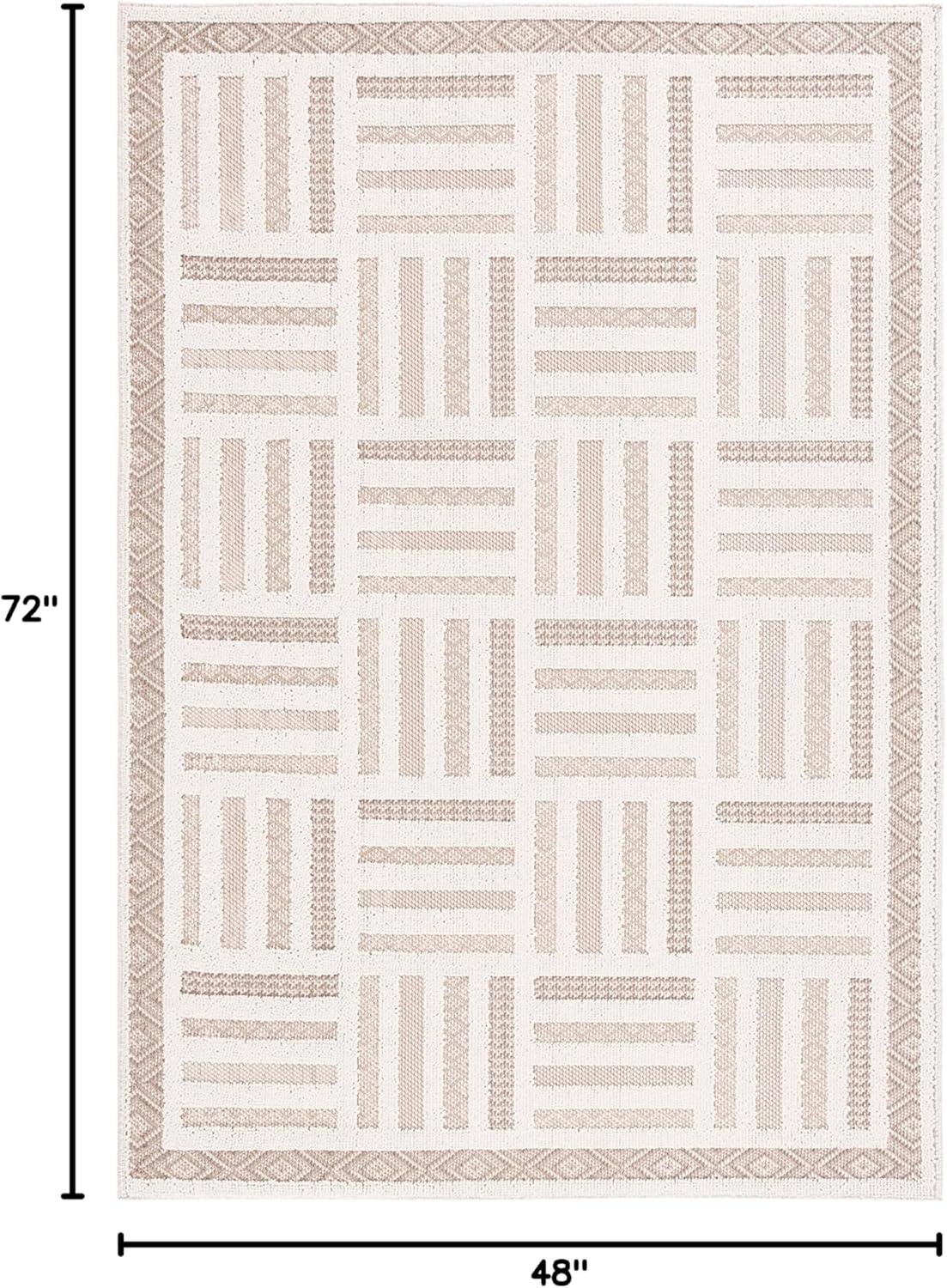 Global GLB418 Power Loomed Area Rug  - Safavieh